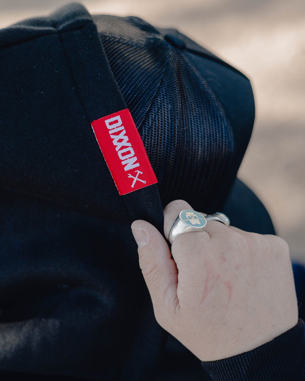 Red, White, & Blue Classics Zip Up Hoodie - Black