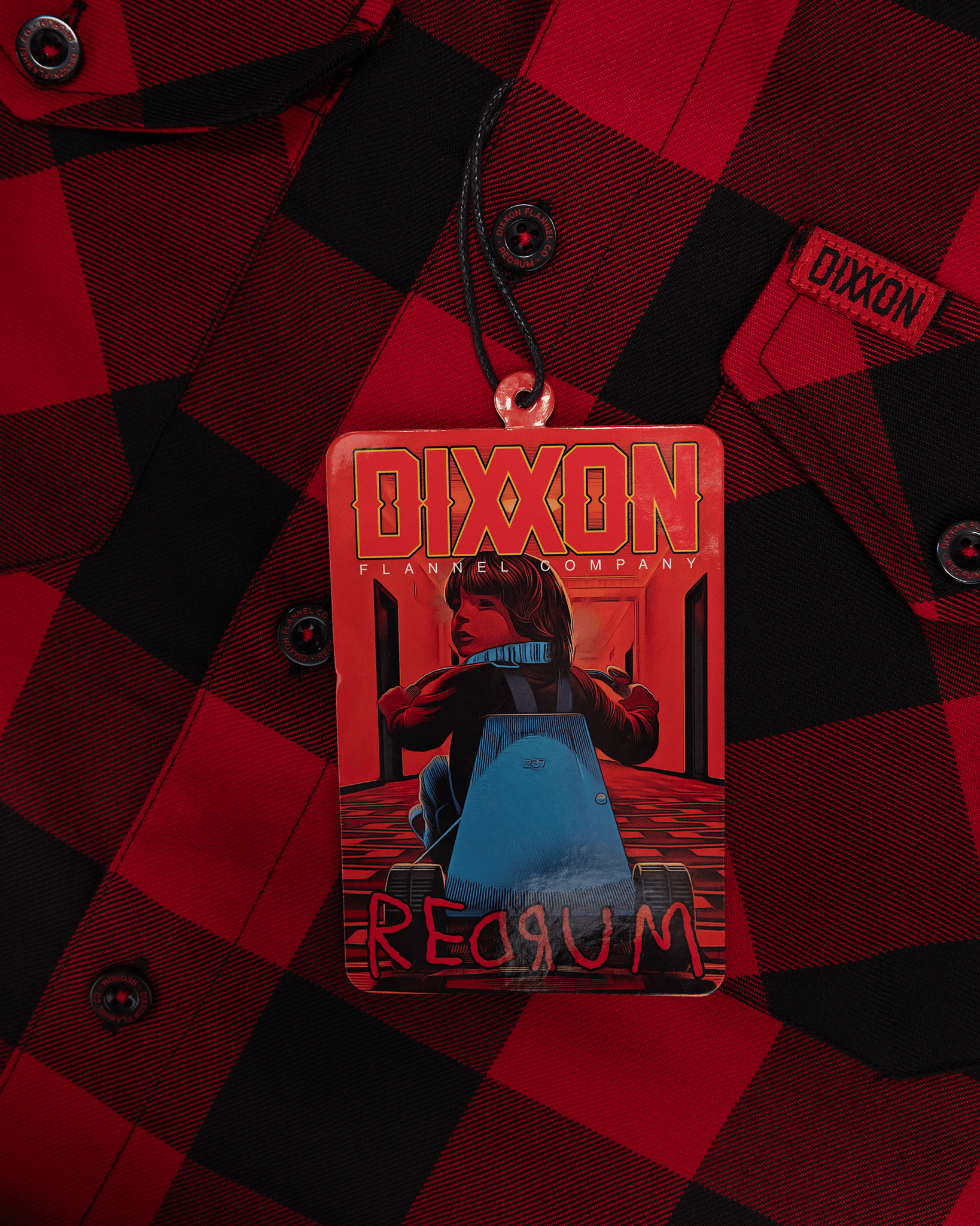 Redrum Short Sleeve Flannel