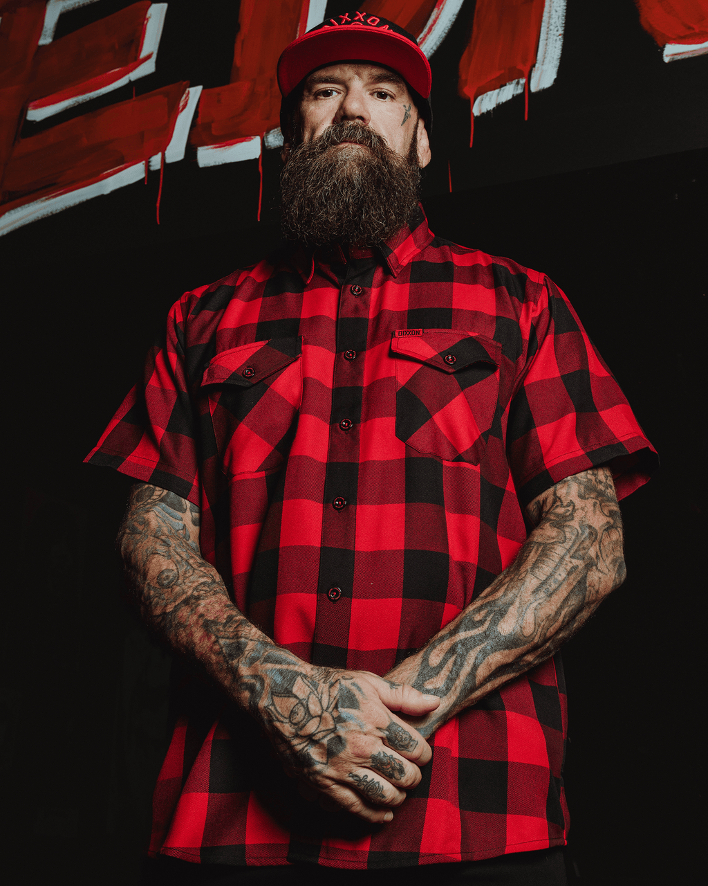 Redrum Short Sleeve Flannel