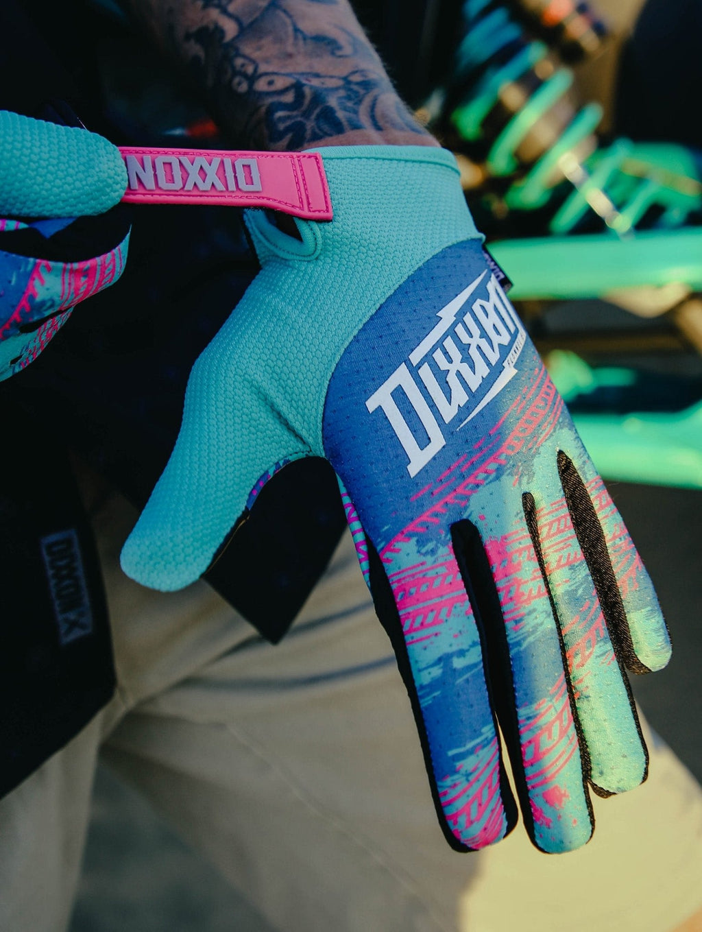 Retro Tread Moto Gloves