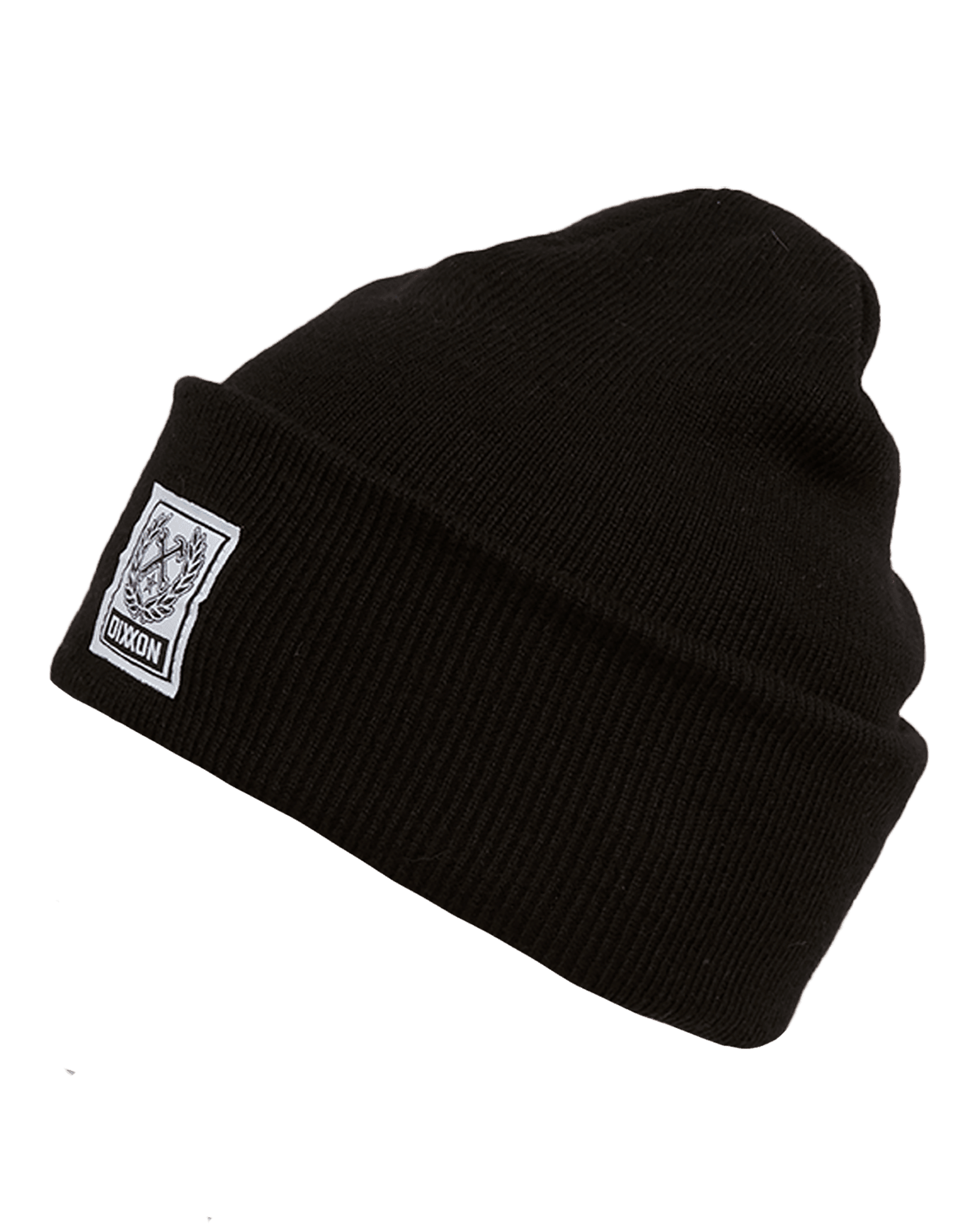 Ribbed Beanie - Black