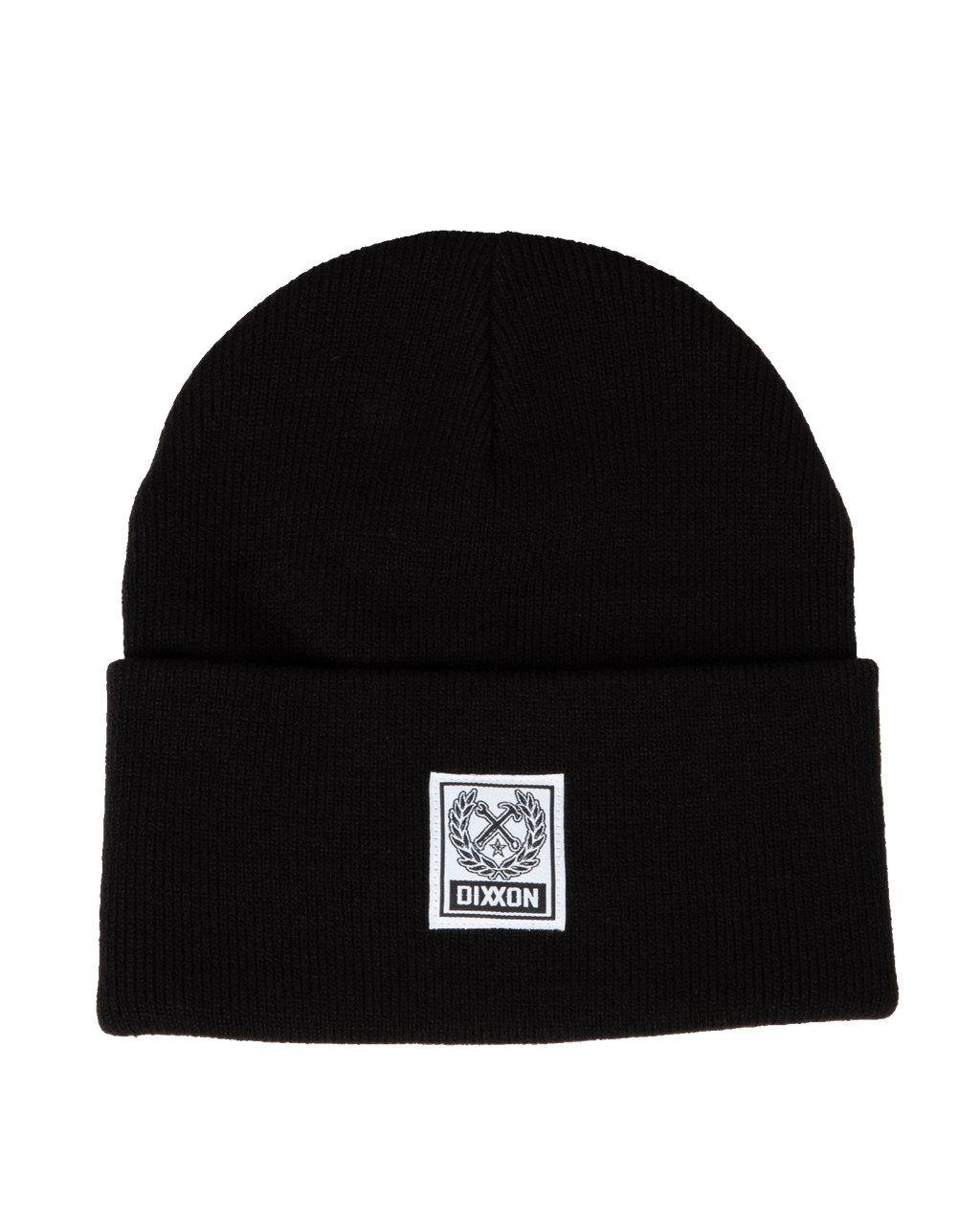 Ribbed Beanie - Black