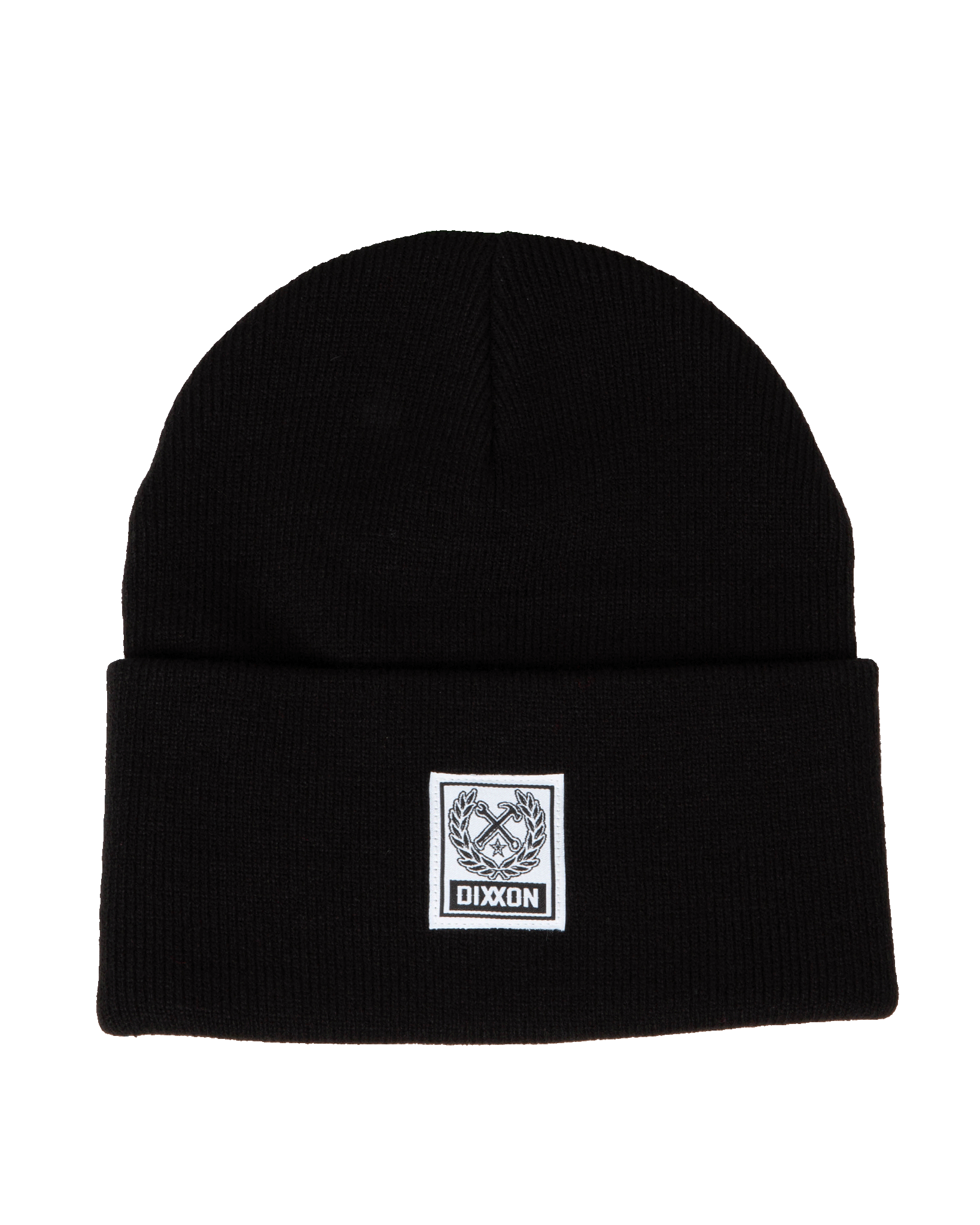 Ribbed Beanie - Black
