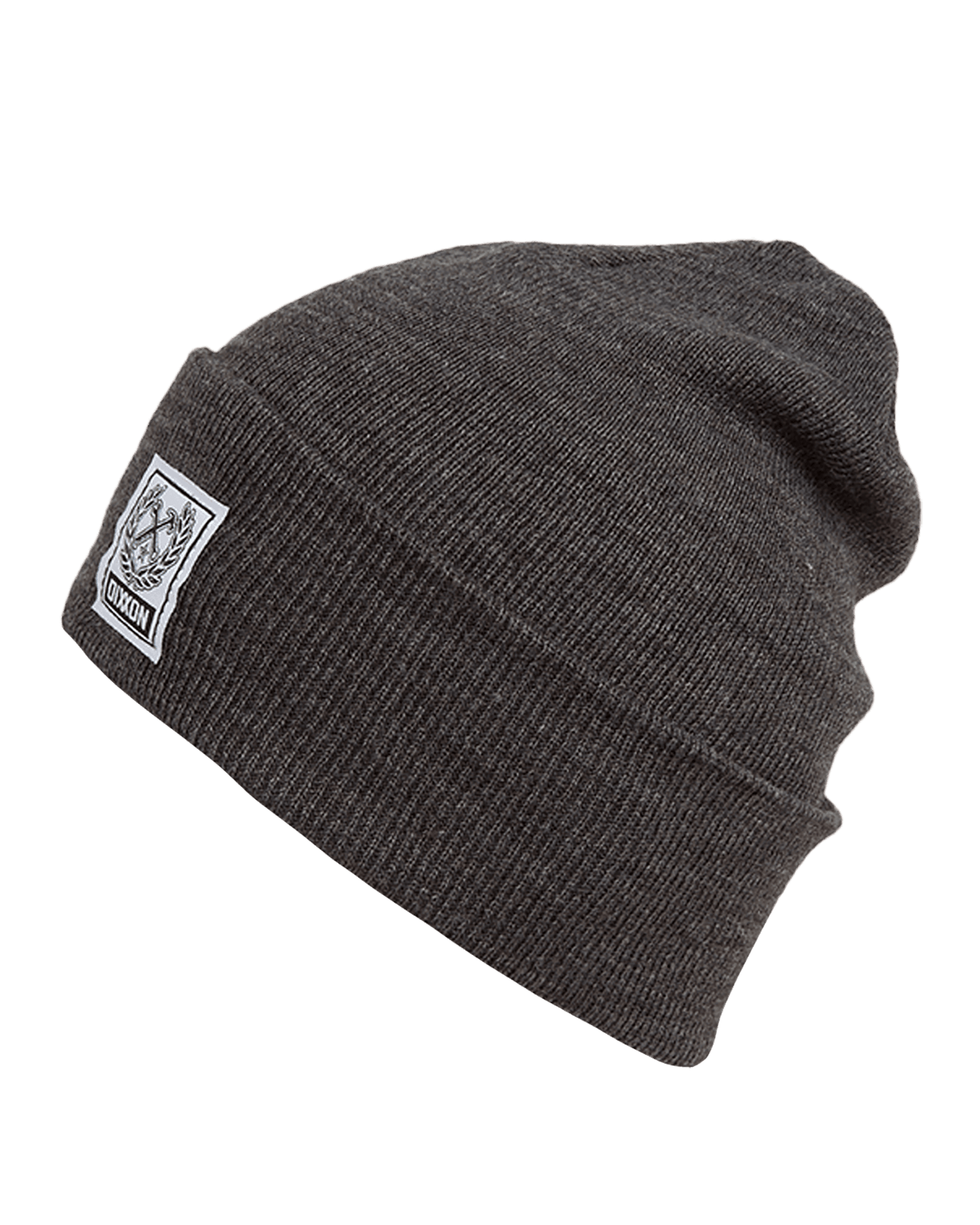 Ribbed Beanie - Dark Heather Gray