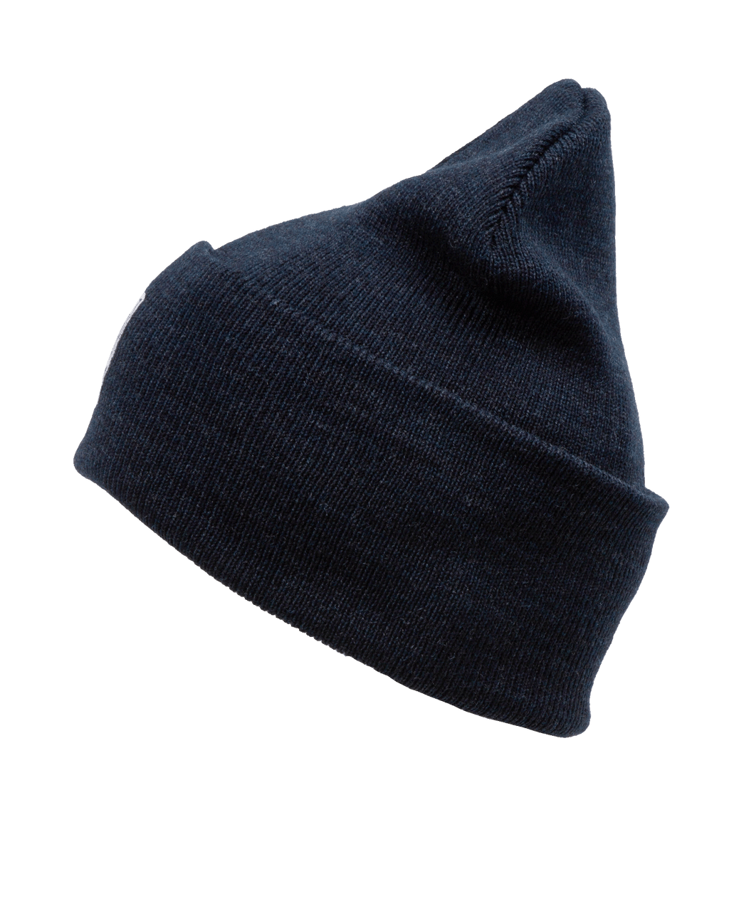 Ribbed Beanie - Heather Navy