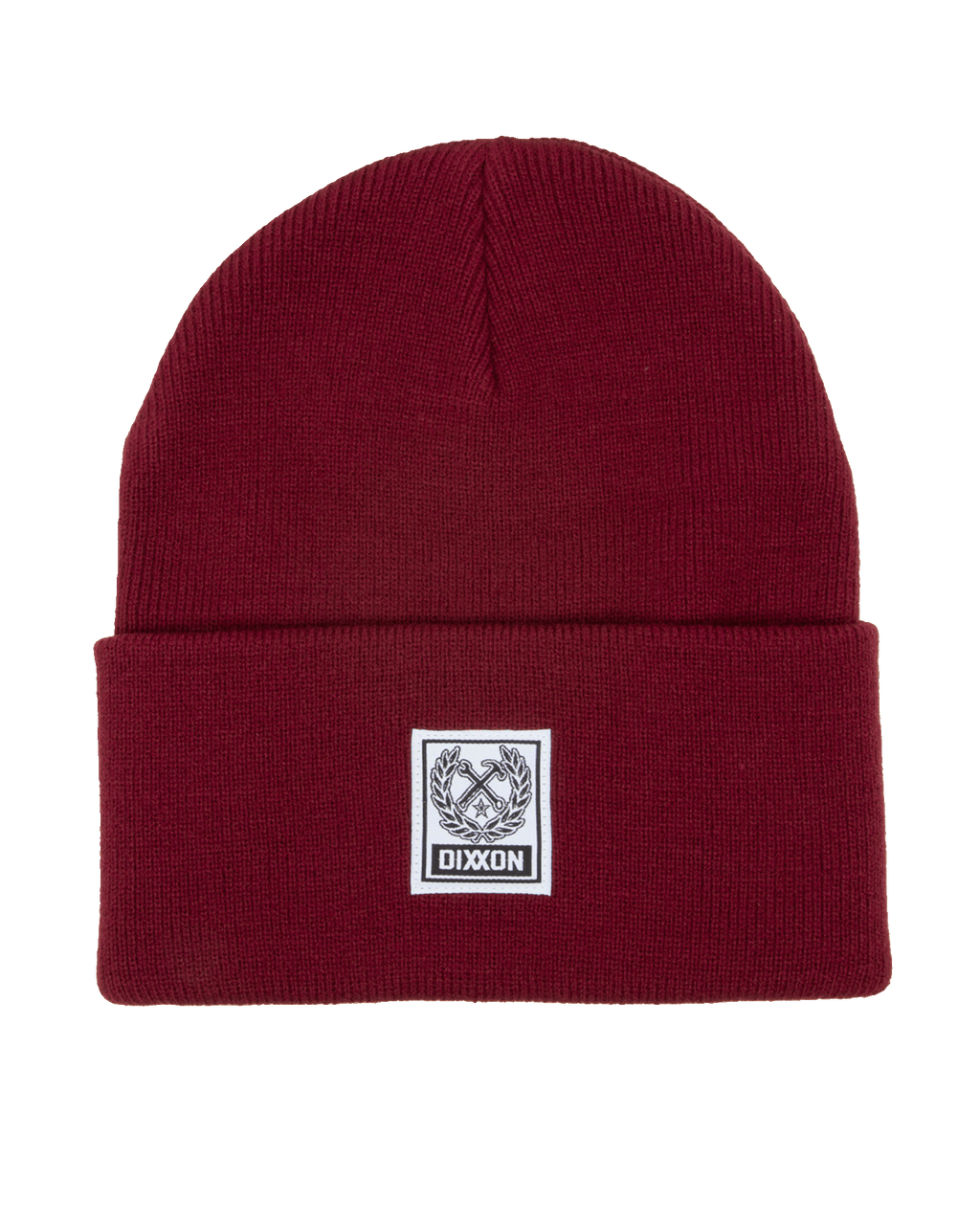 Ribbed Beanie - Maroon