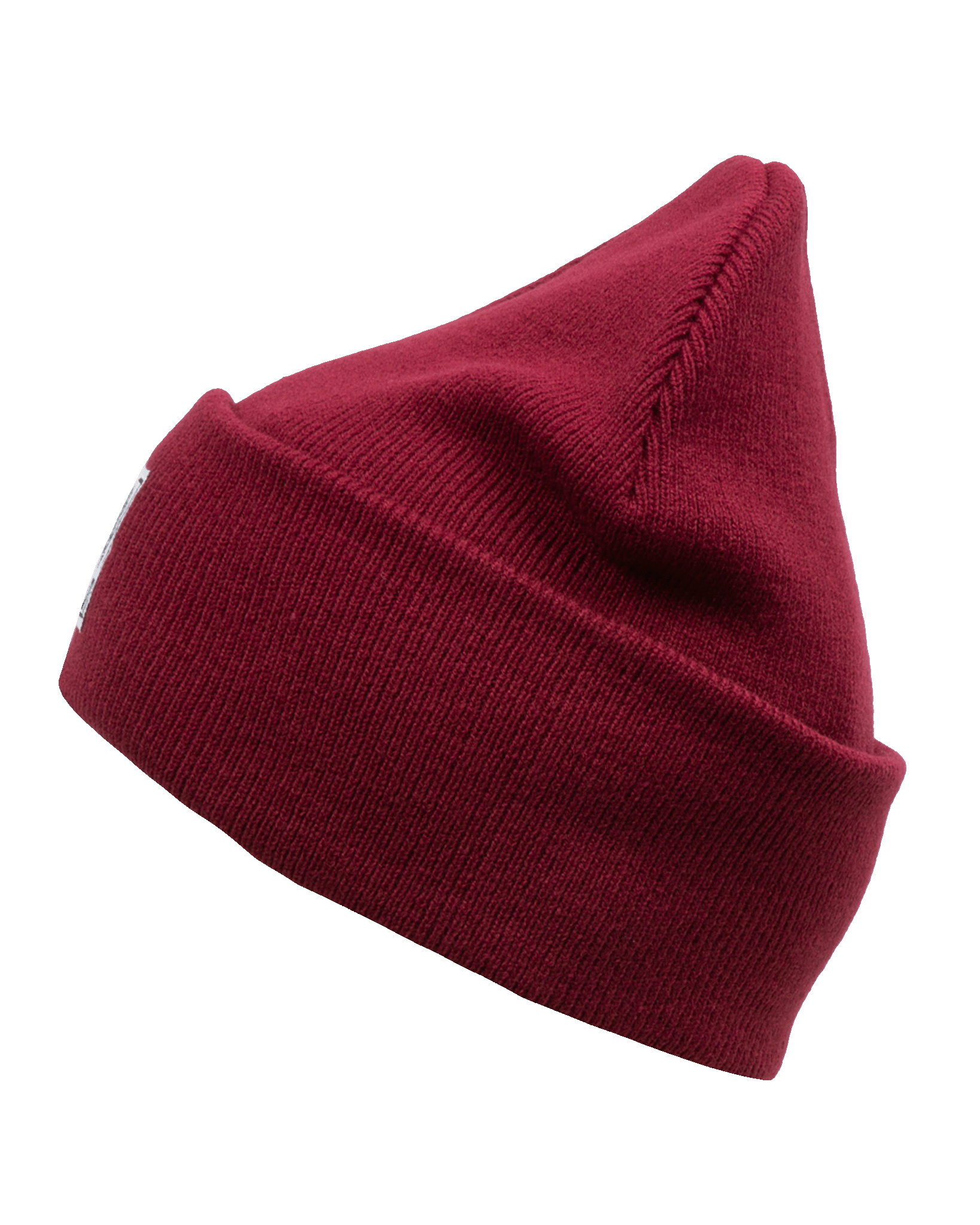 Ribbed Beanie - Maroon