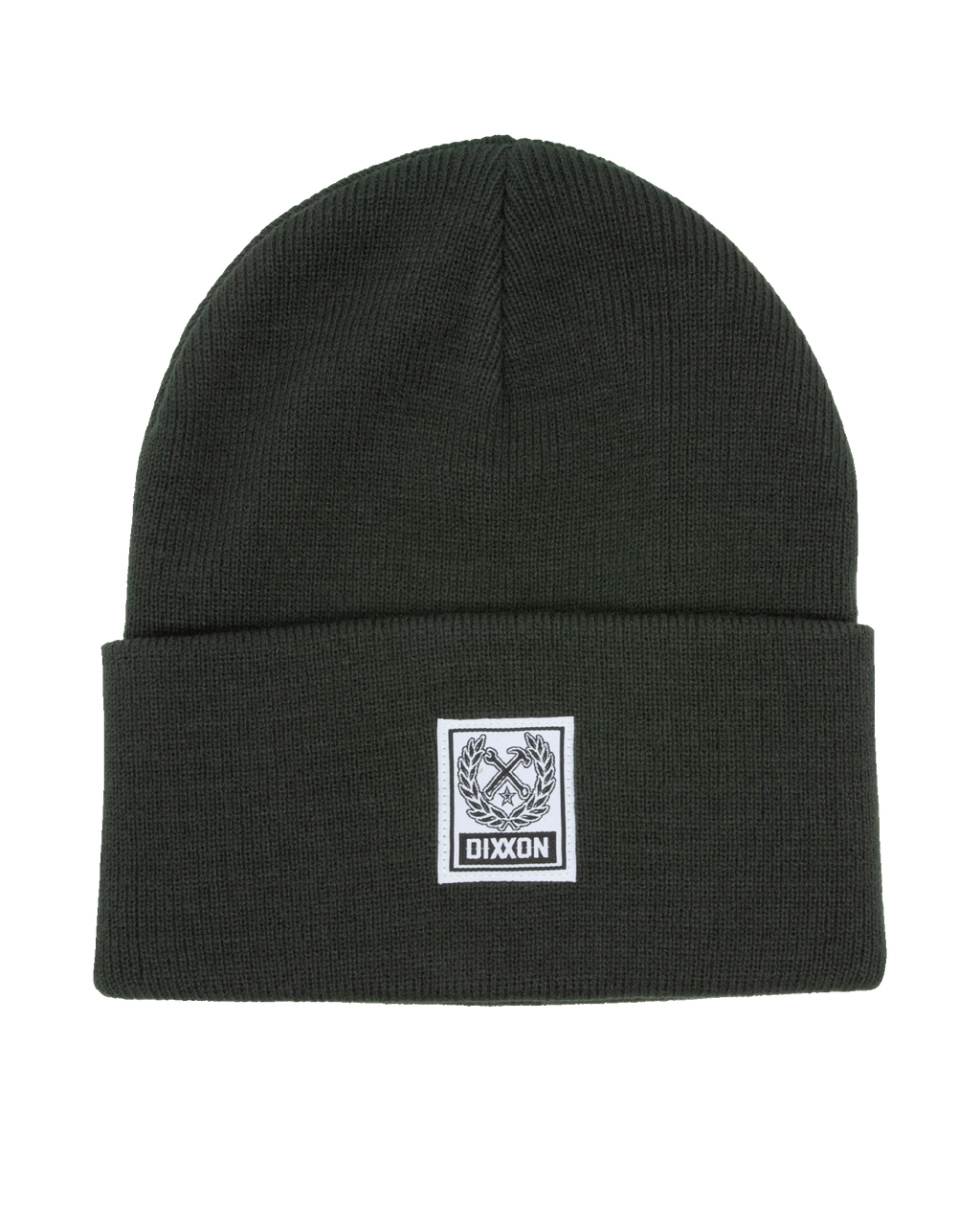 Ribbed Beanie - Pine Green