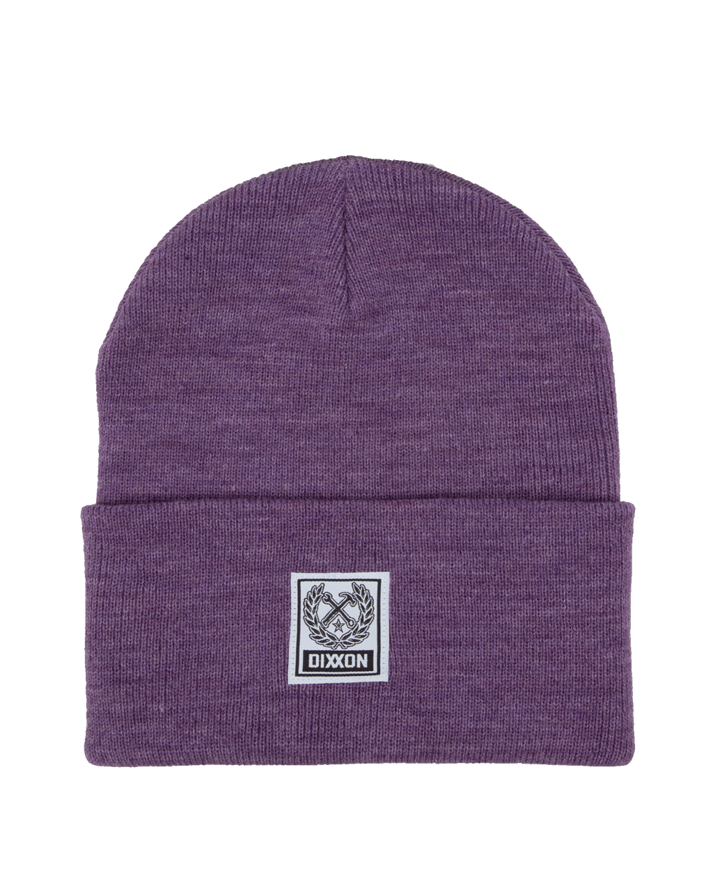 Ribbed Beanie - Purple