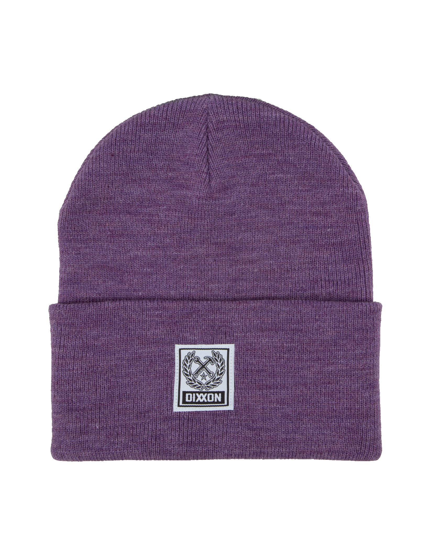 Ribbed Beanie - Purple