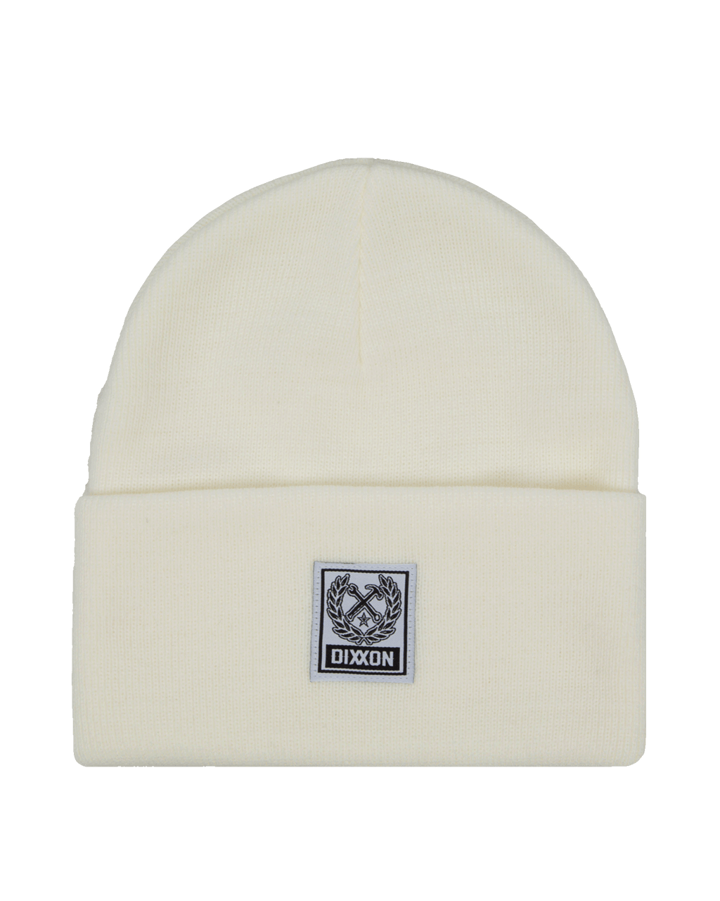 Ribbed Beanie - White
