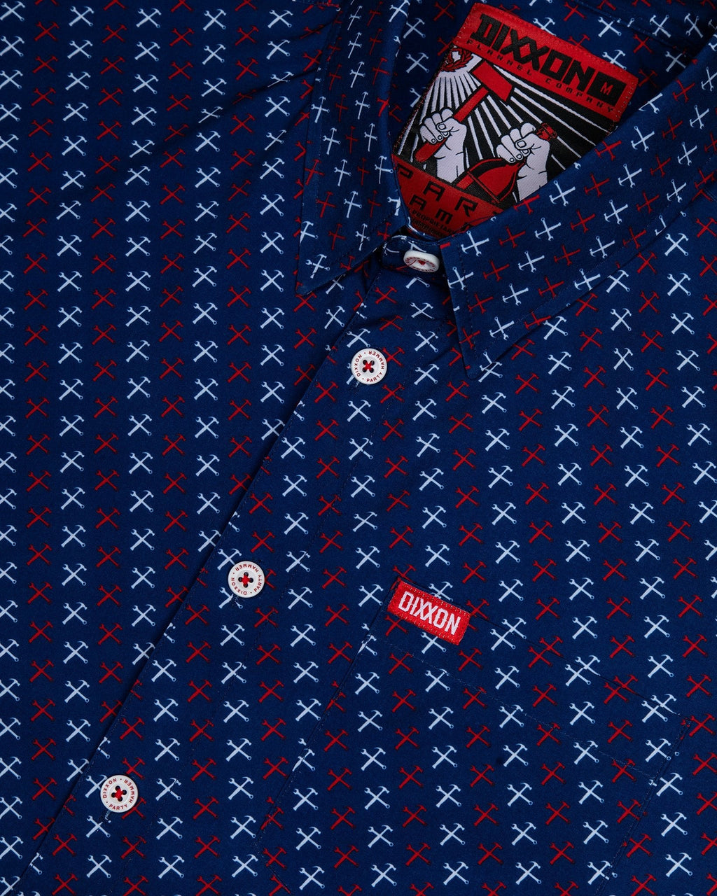 RWB Party Hammers Party Shirt - Blue