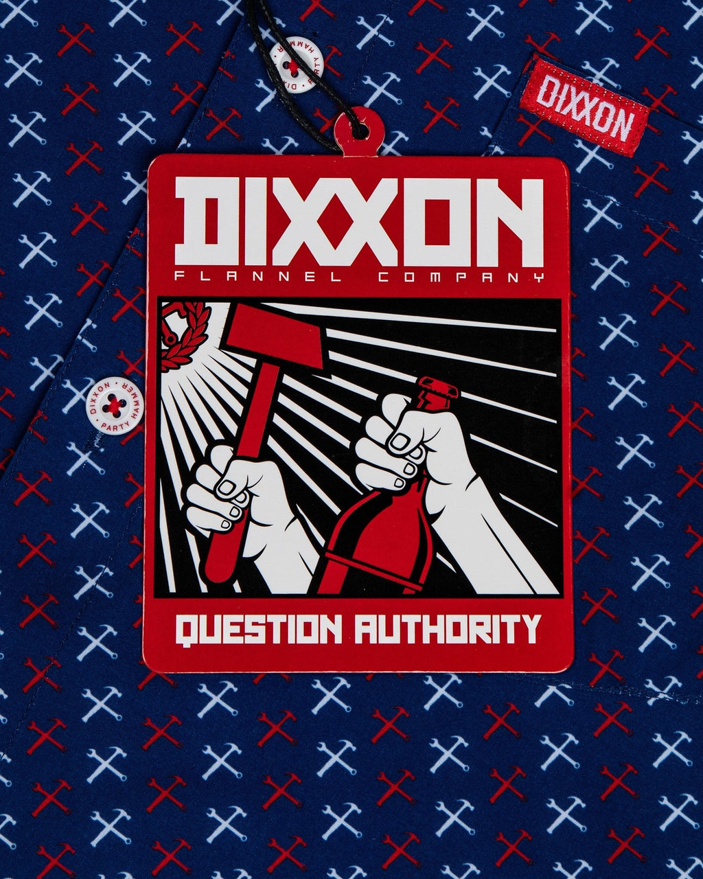 RWB Party Hammers Party Shirt - Blue