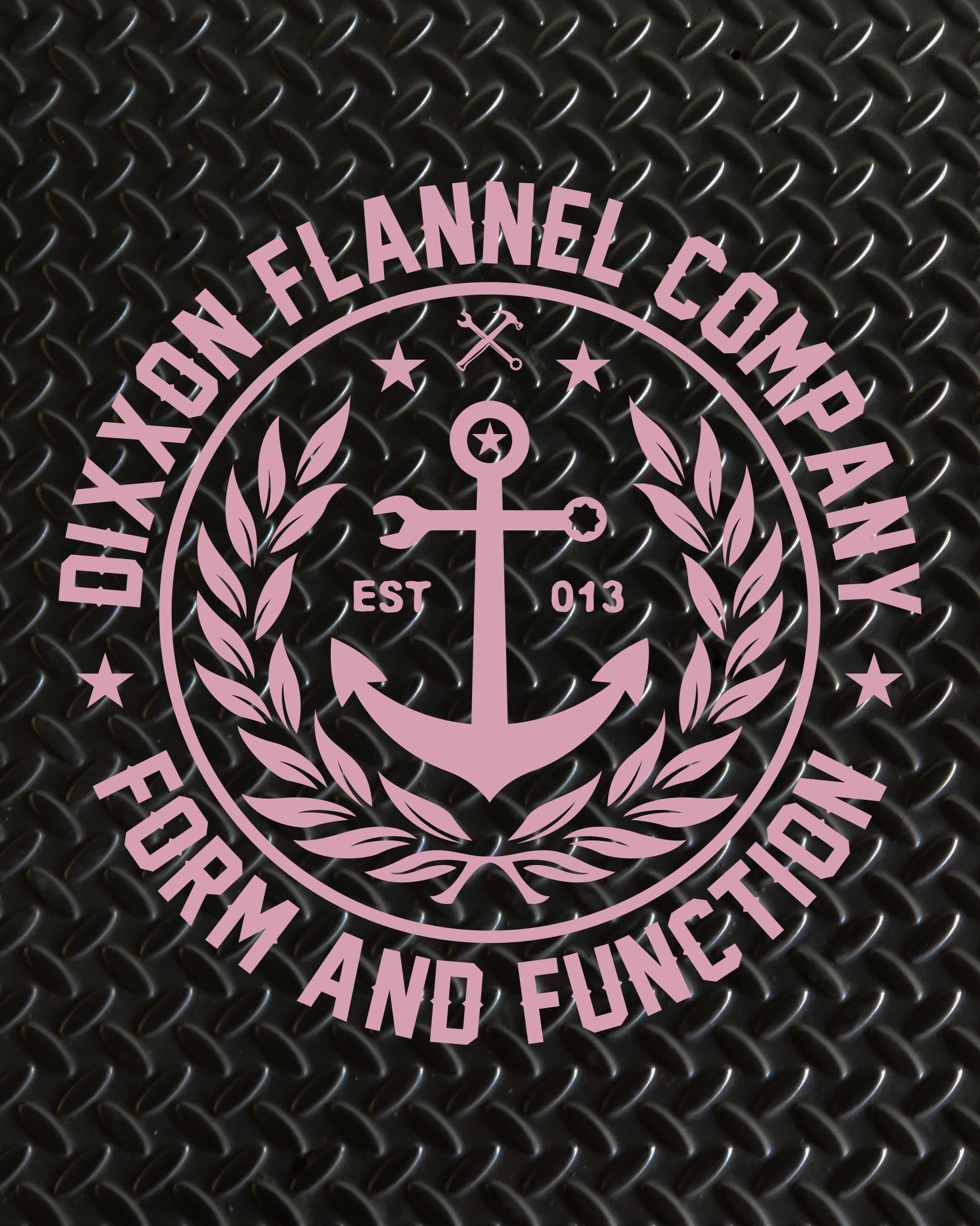 Salty Crest 12" Die Cut Sticker