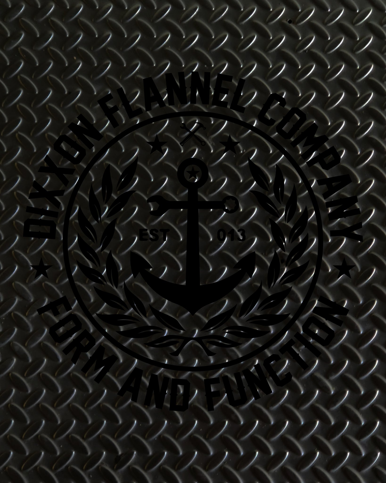 Salty Crest 12" Die Cut Sticker