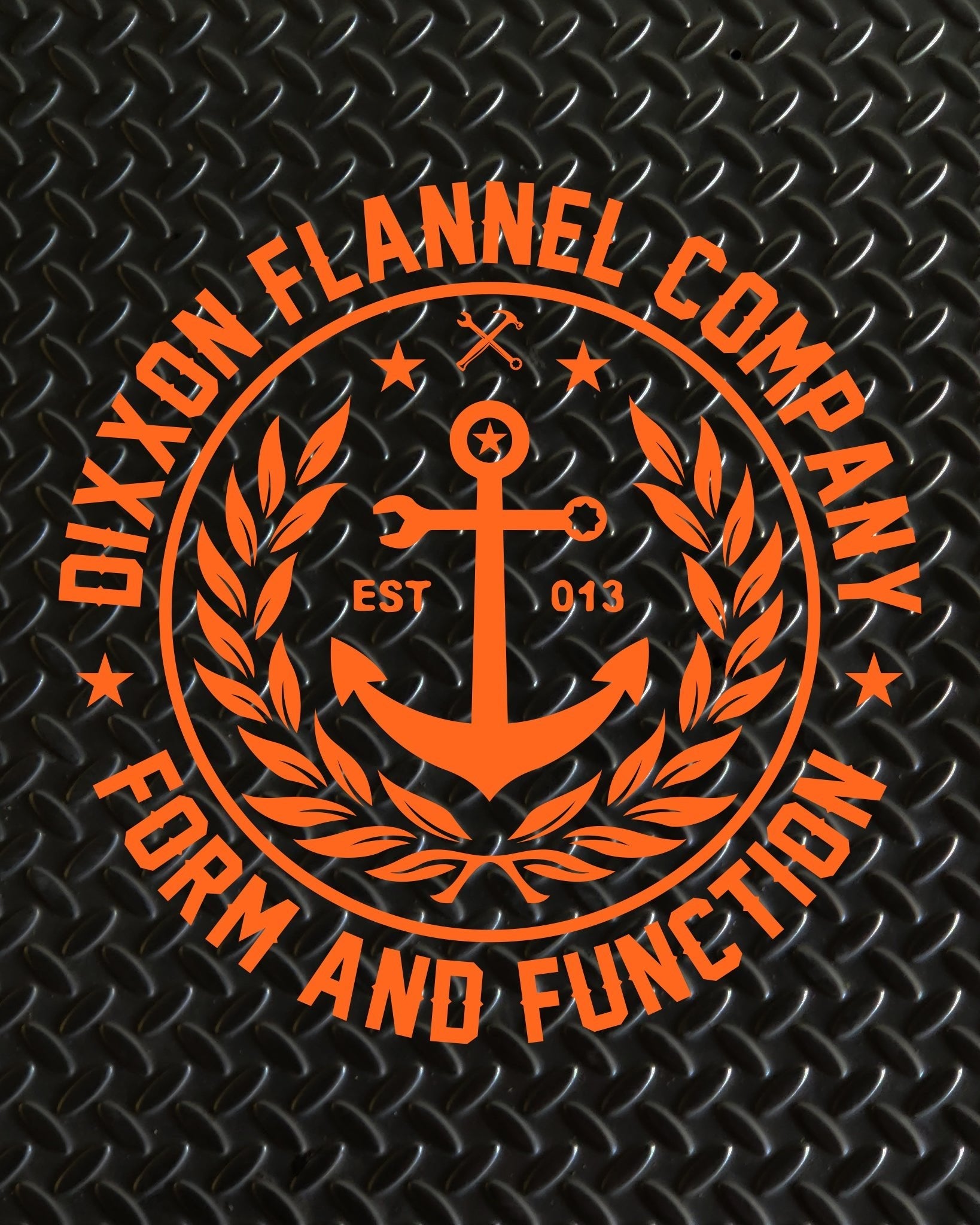 Salty Crest 12" Die Cut Sticker