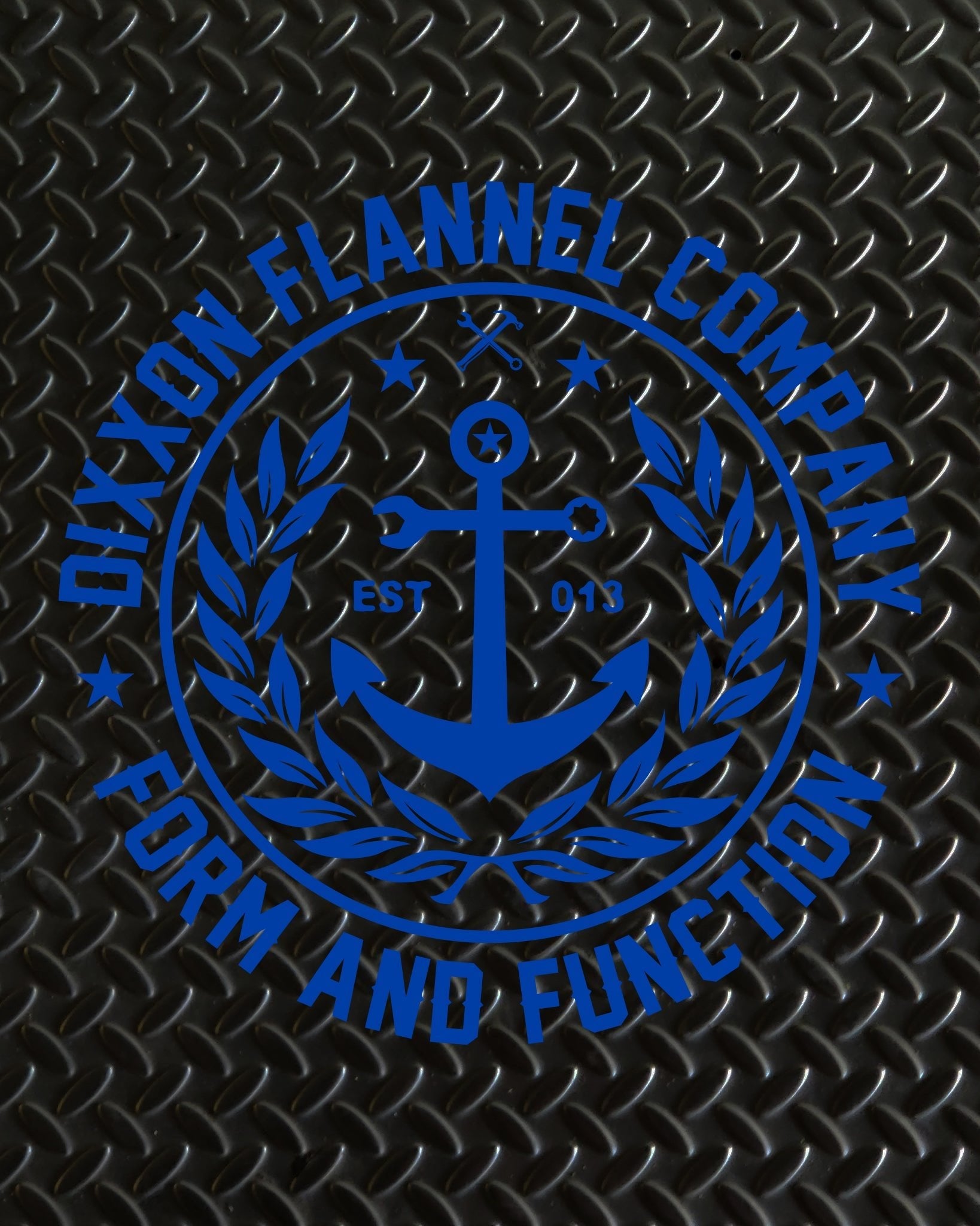 Salty Crest 12" Die Cut Sticker