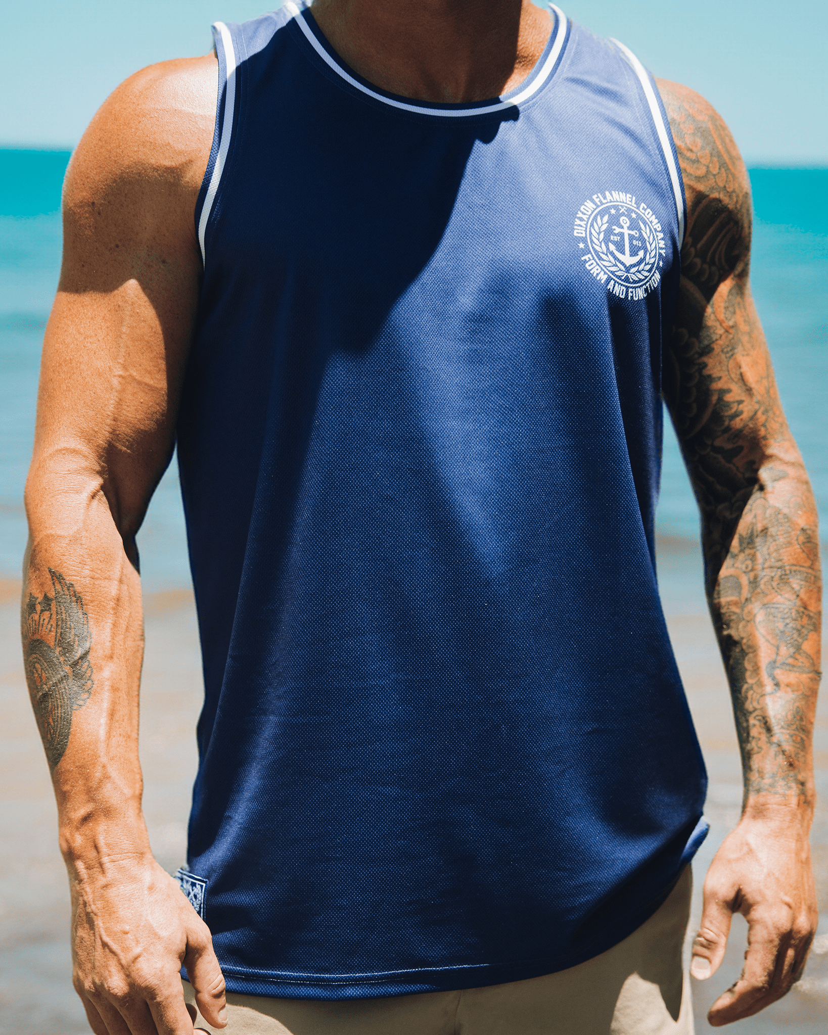 Salty Crest Jersey - Navy