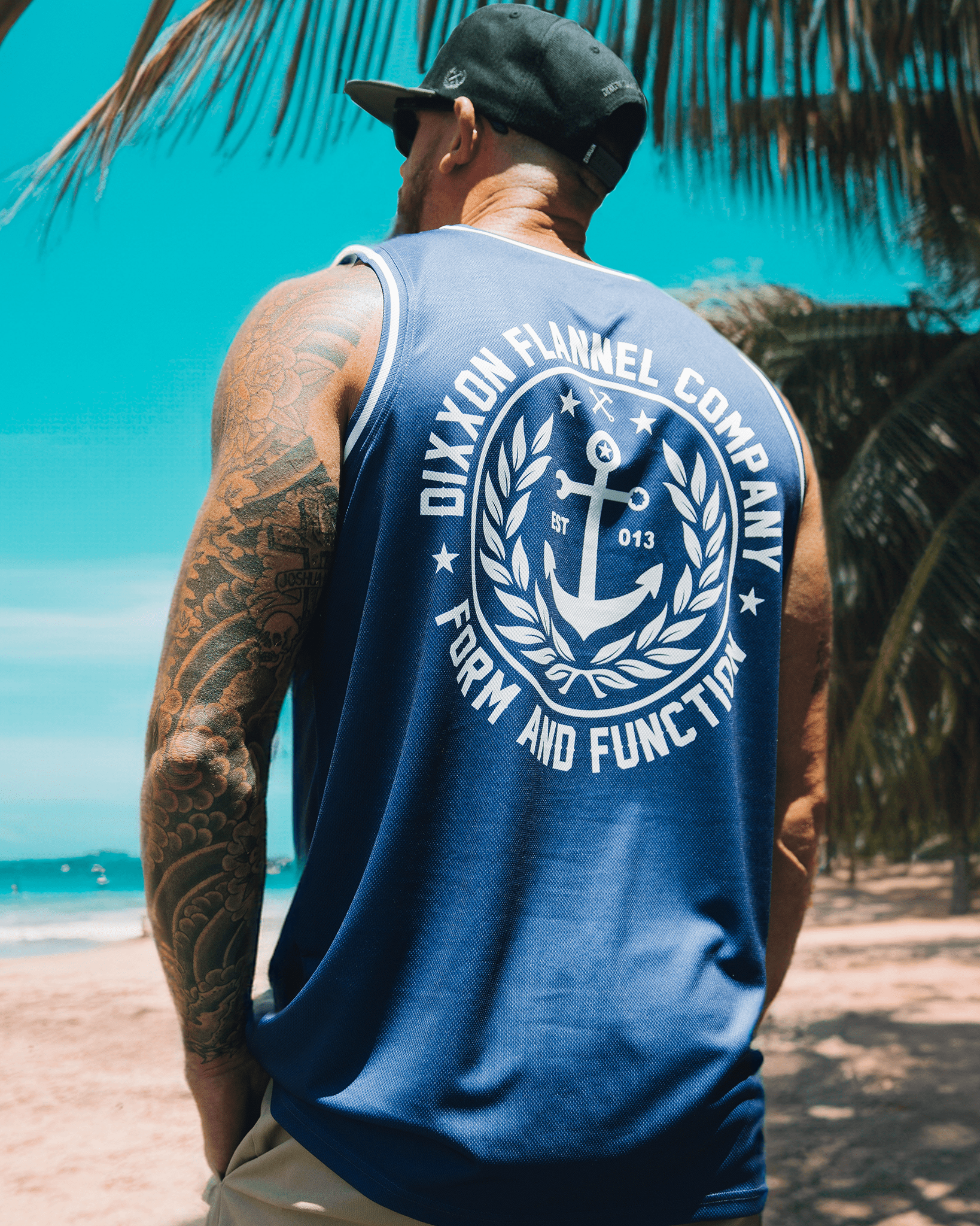 Salty Crest Jersey - Navy