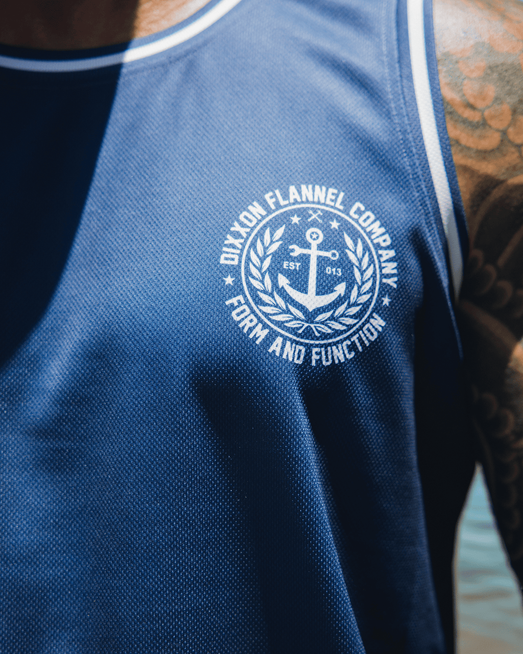 Salty Crest Jersey - Navy