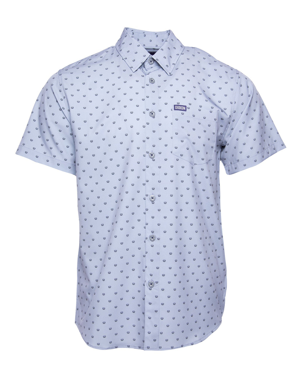 Salty Crest Party Shirt - Gray & Black
