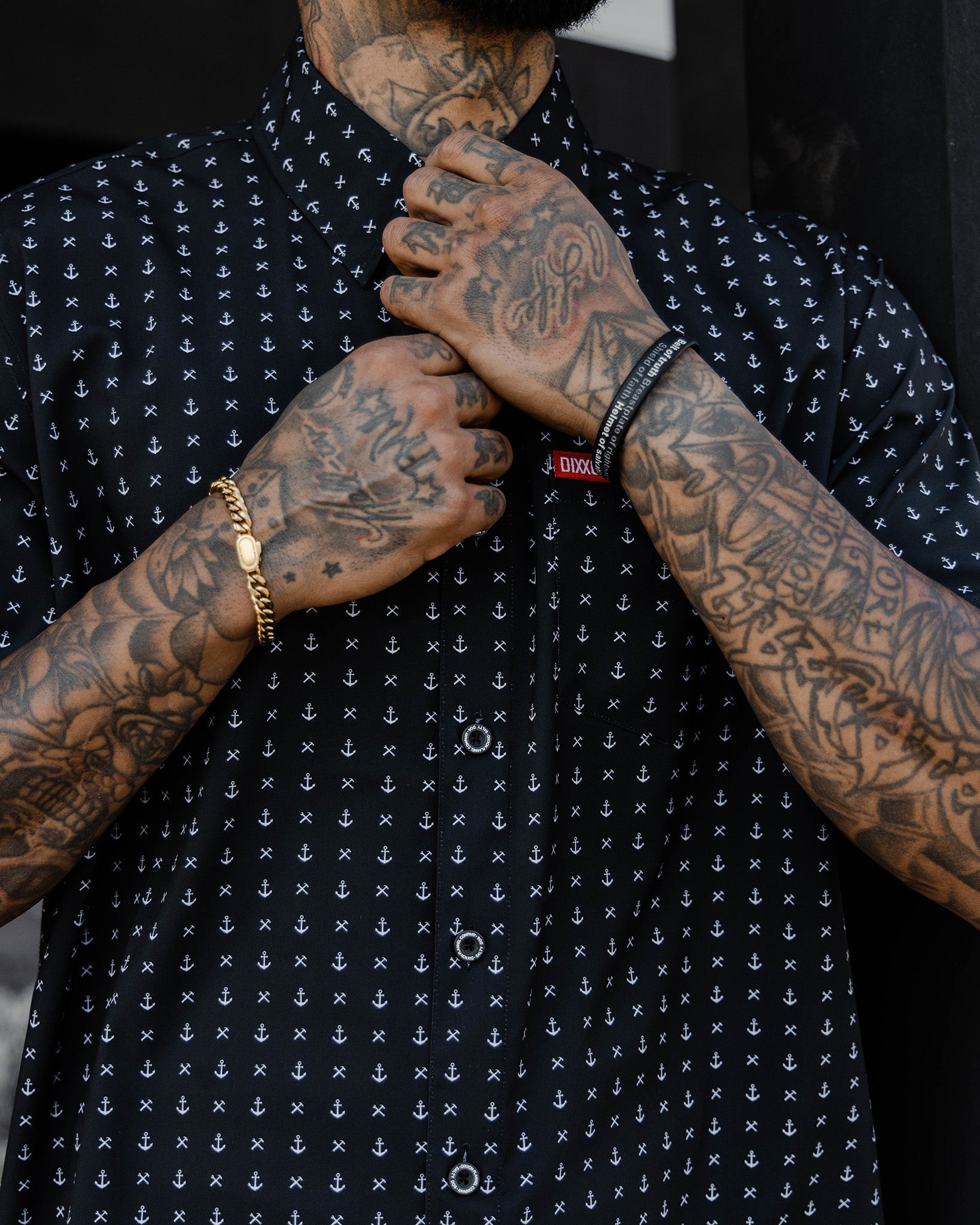 Salty Dog Party Shirt - Black & White