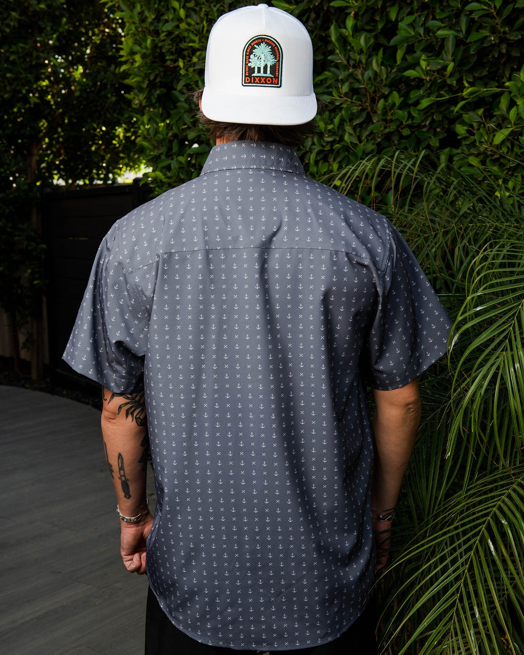 Salty Dog Party Shirt - Gray & White