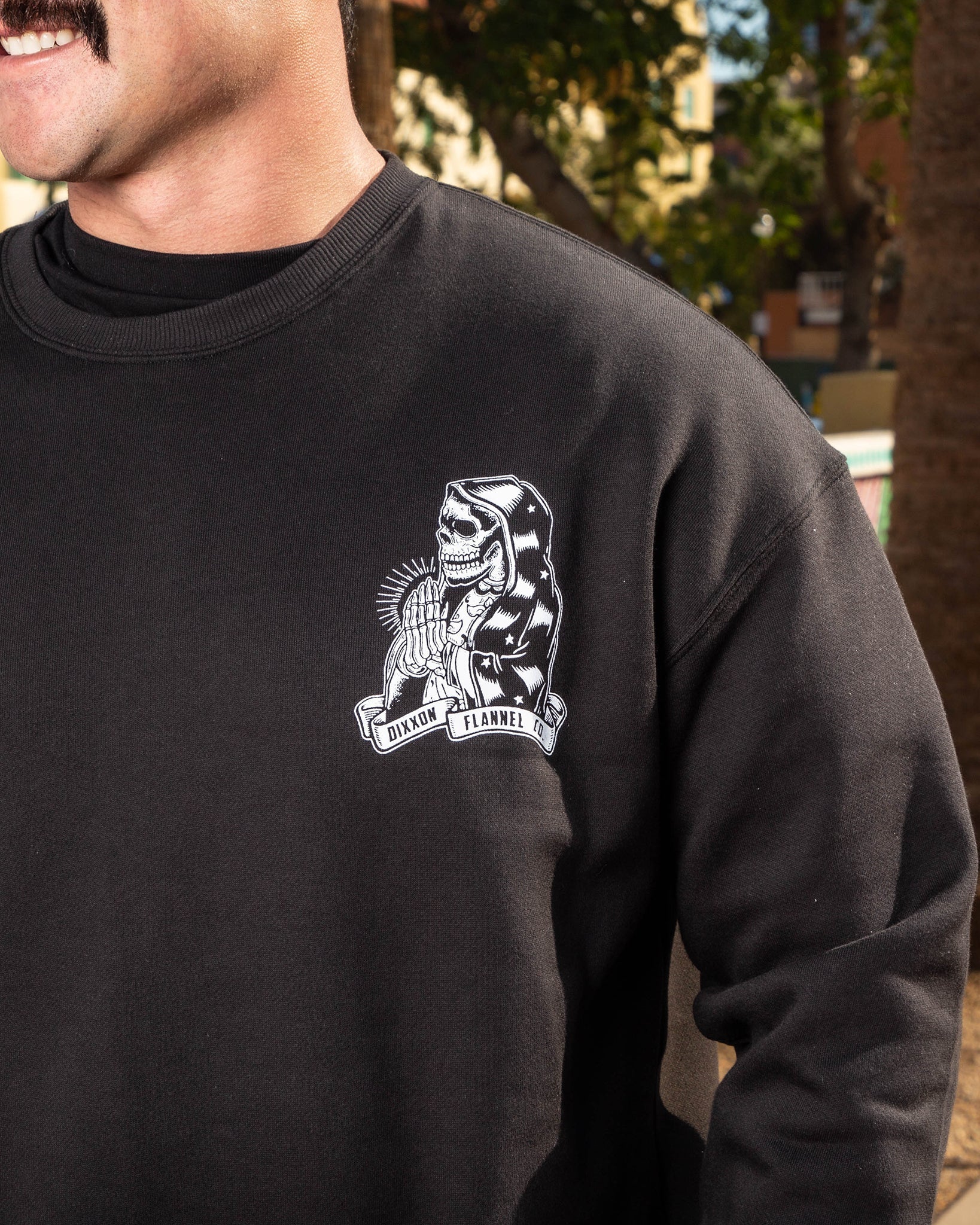 Santa Muerte Crewneck Sweatshirt