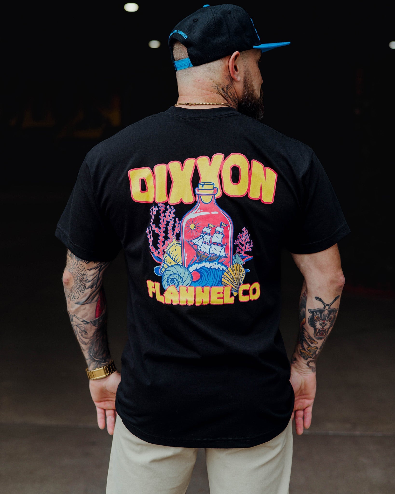 Sea Glass T-Shirt - Black