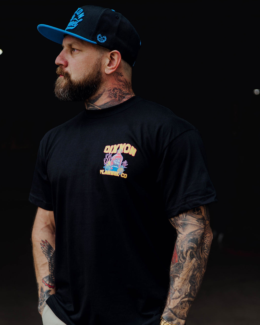 Sea Glass T-Shirt - Black