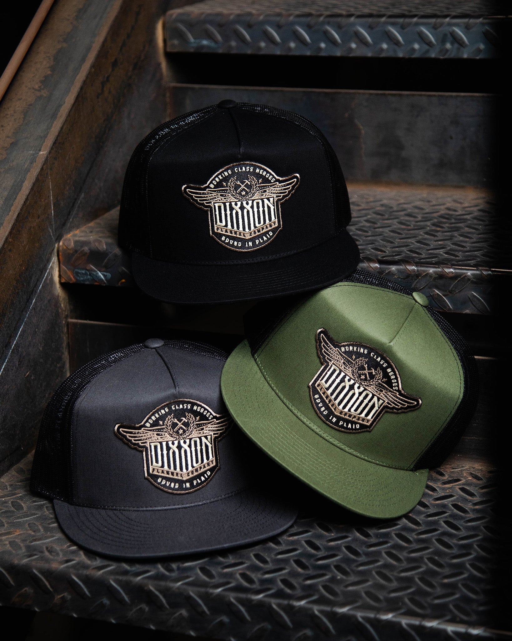 Sealed Flat Bill Trucker Snapback