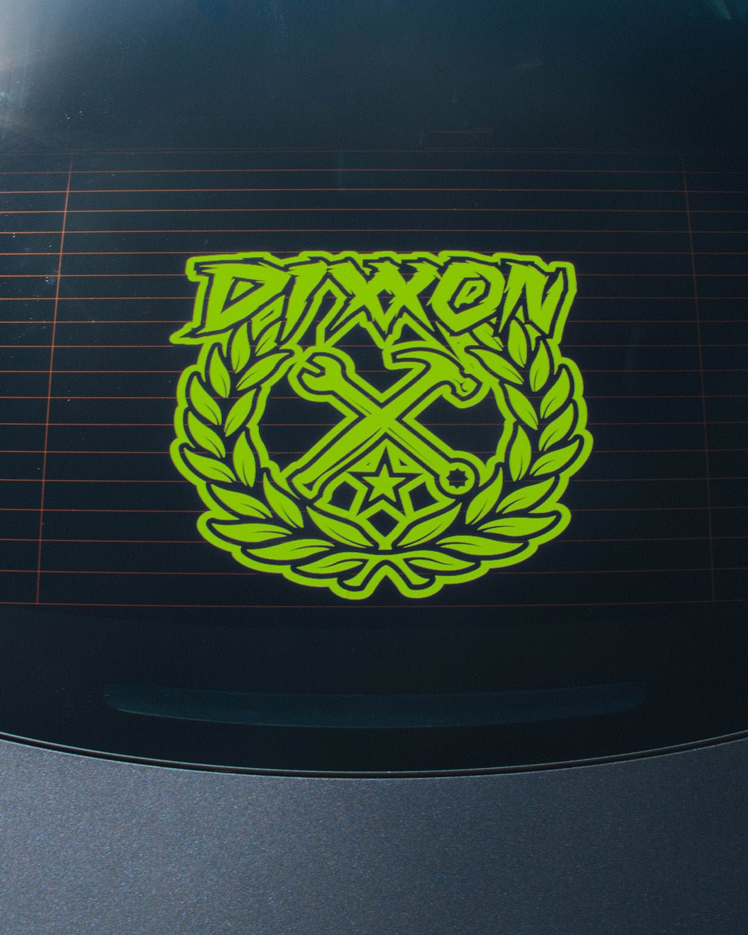 Party Crest Die Cut Sticker - 14"