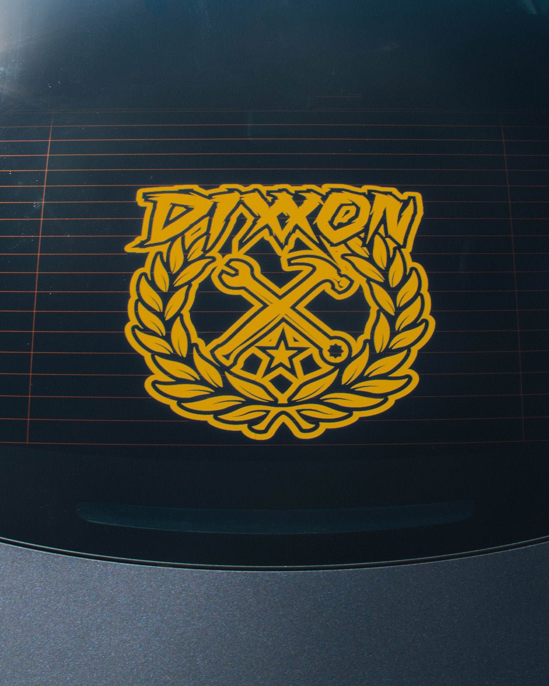 Party Crest Die Cut Sticker - 14"