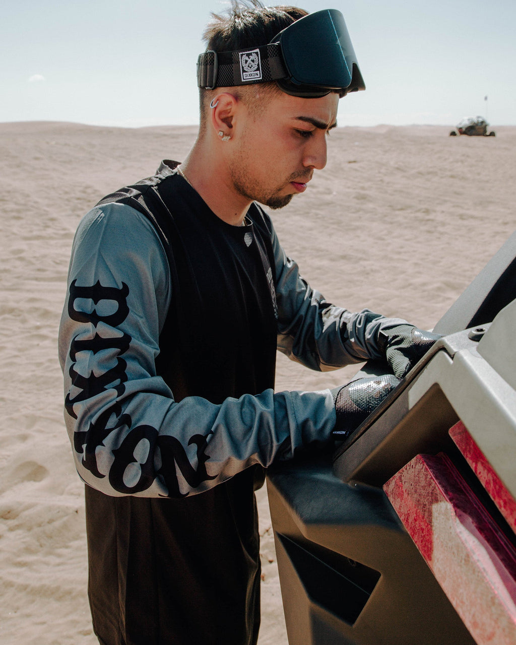 Slugger Offroad / MX Jersey - Black & Gray