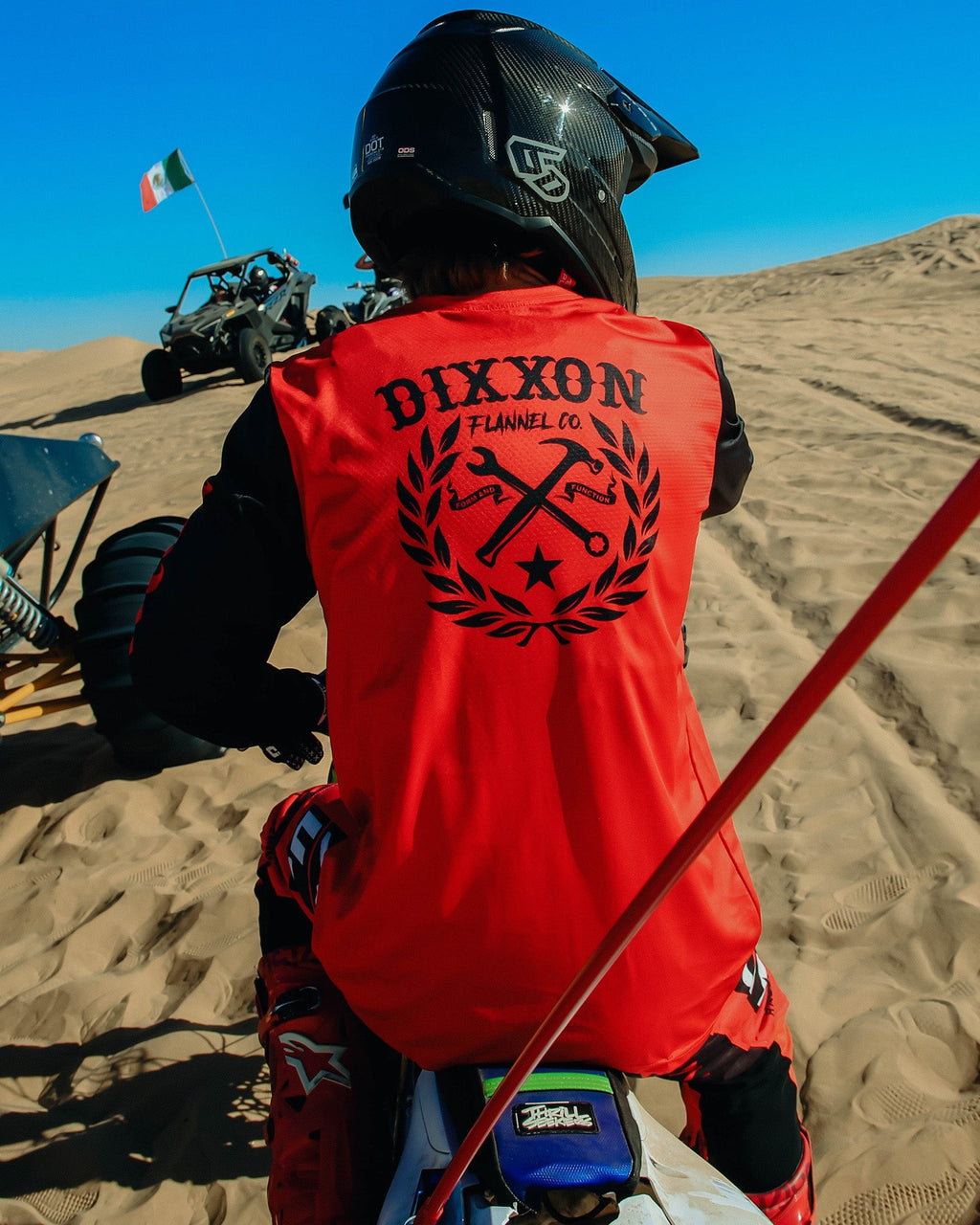 Slugger Offroad / MX Jersey - Black & Red