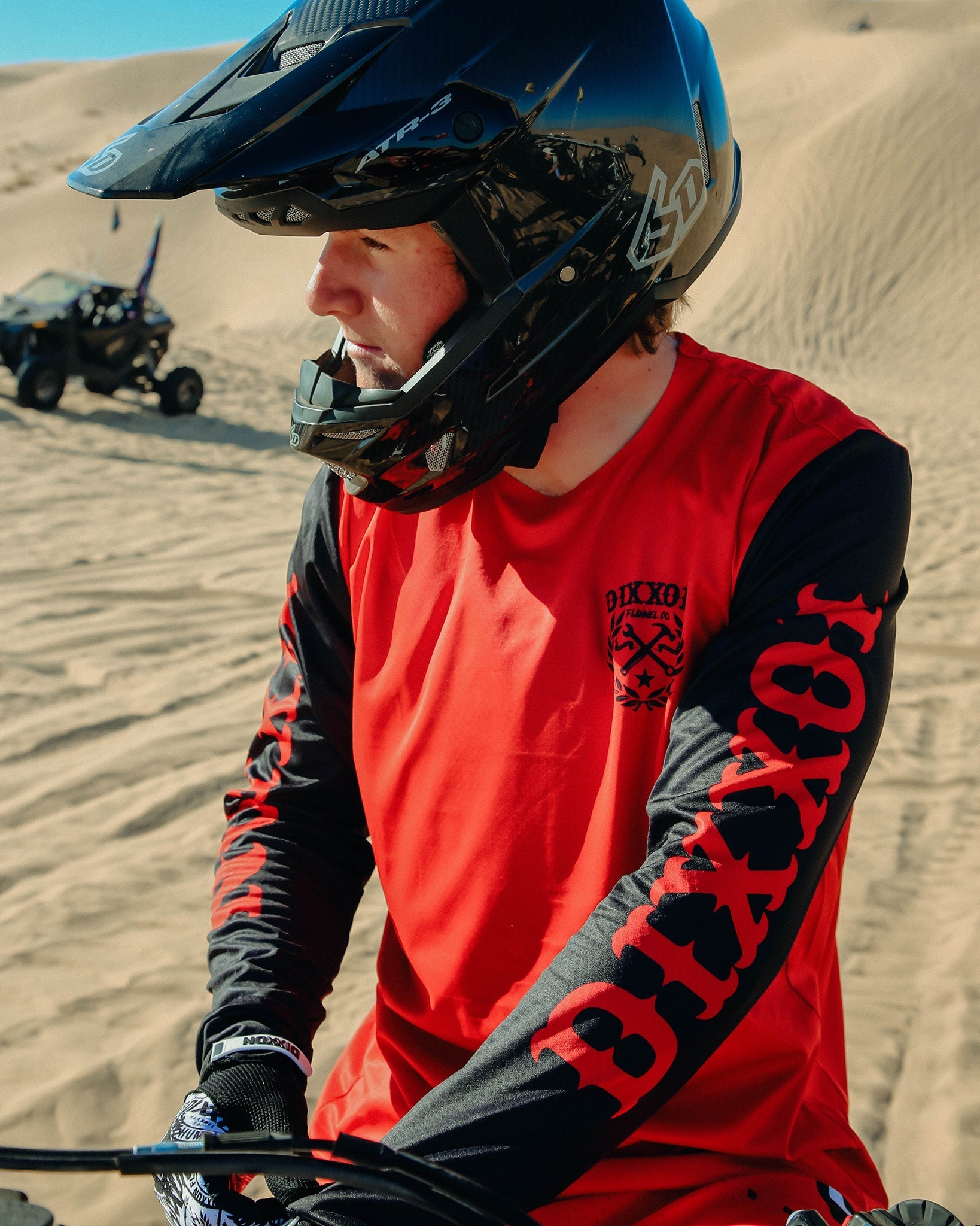 Slugger Offroad / MX Jersey - Black & Red