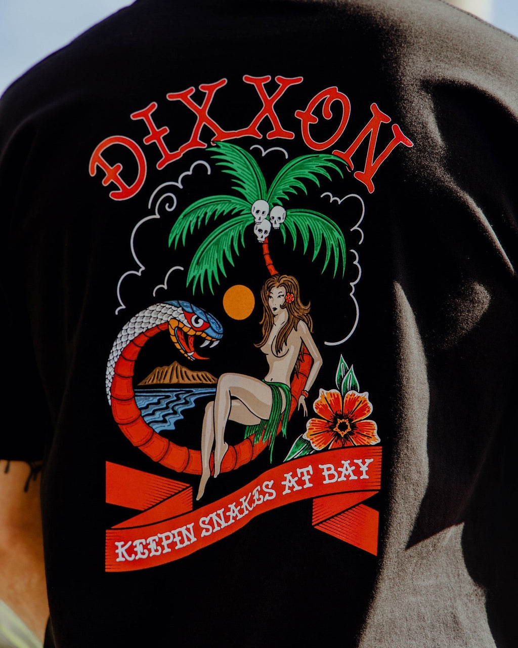 Snakes T-Shirt - Black