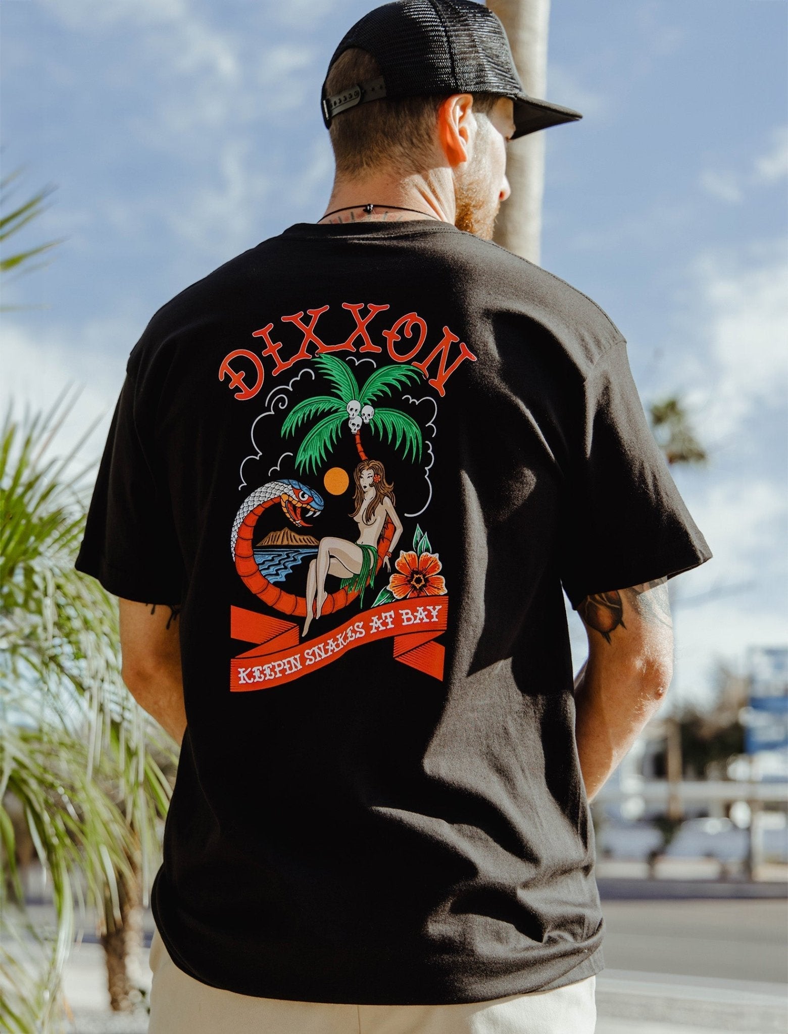 Snakes T-Shirt - Black