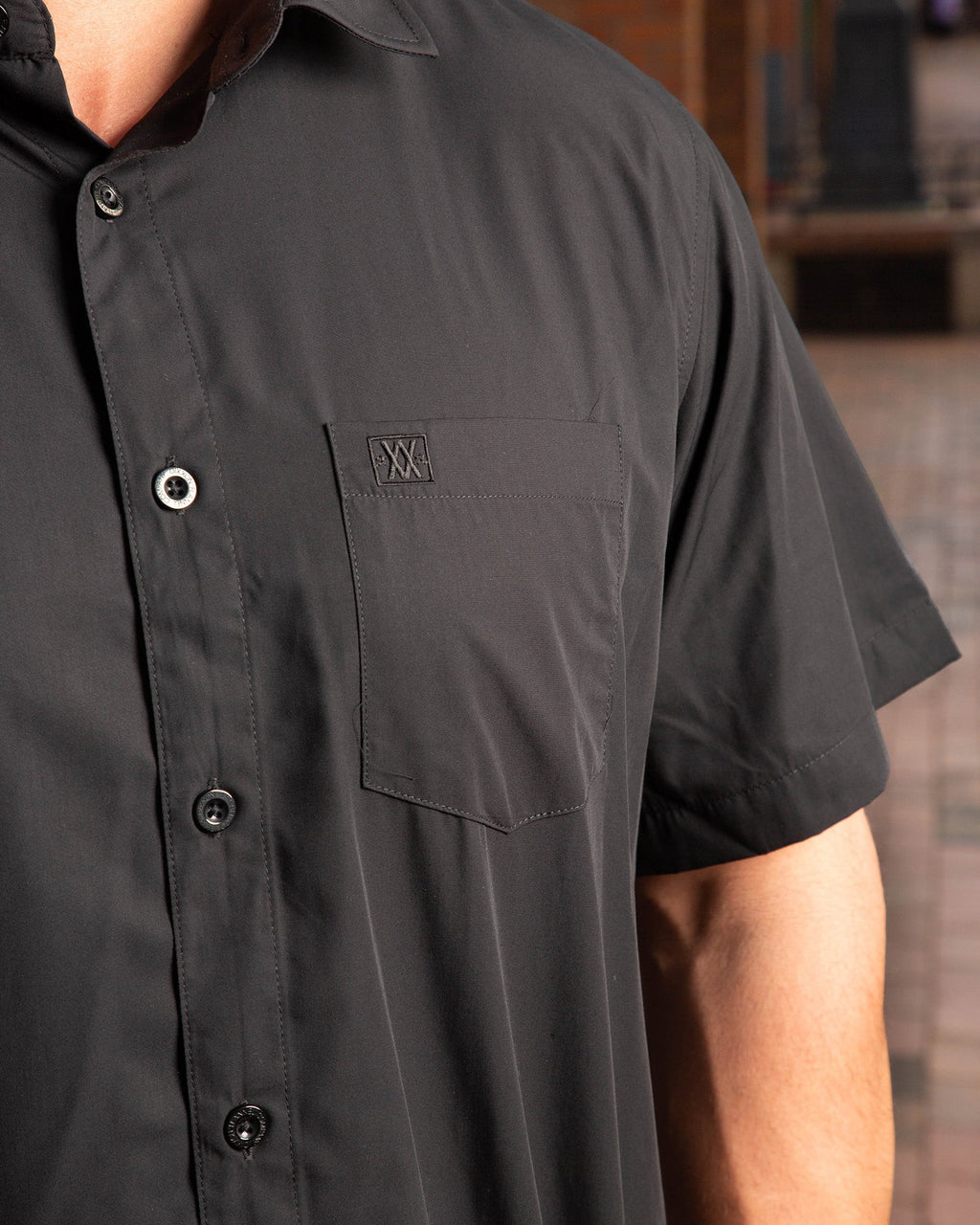 Solid Bamboo Short Sleeve 2.0 - Black