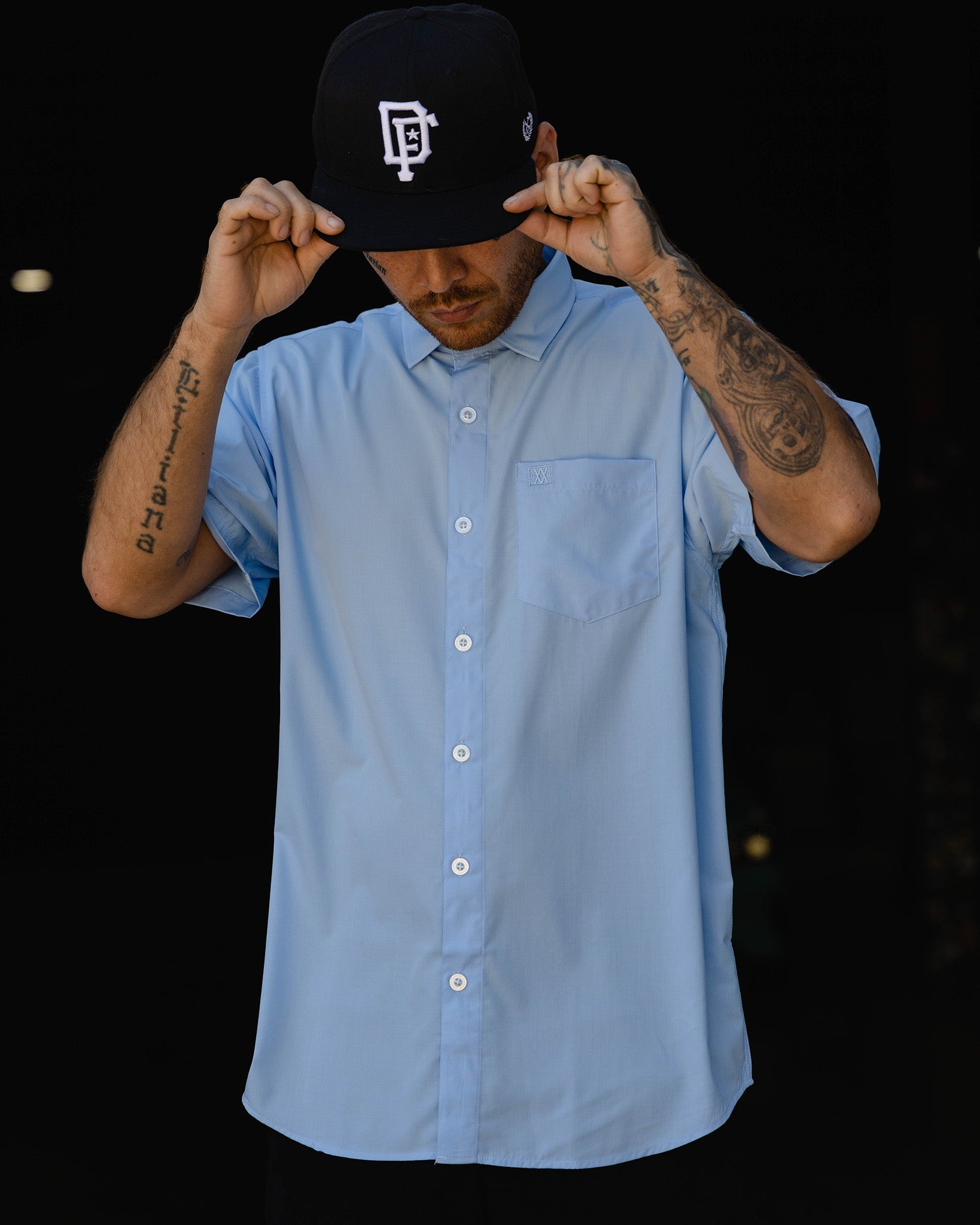 Solid Bamboo Short Sleeve 2.0 - Light Blue