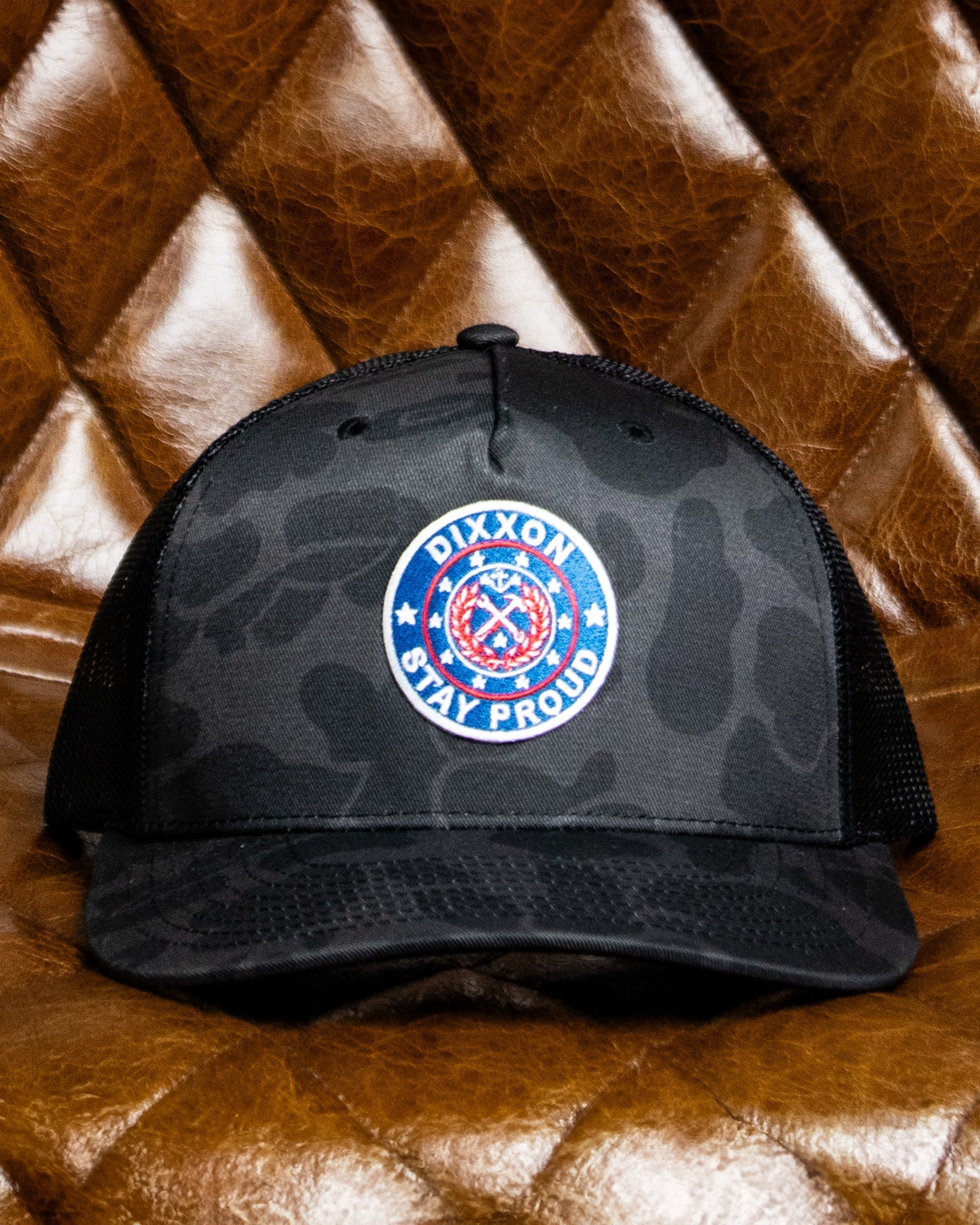 Stay Proud Curved Bill Trucker Snapback