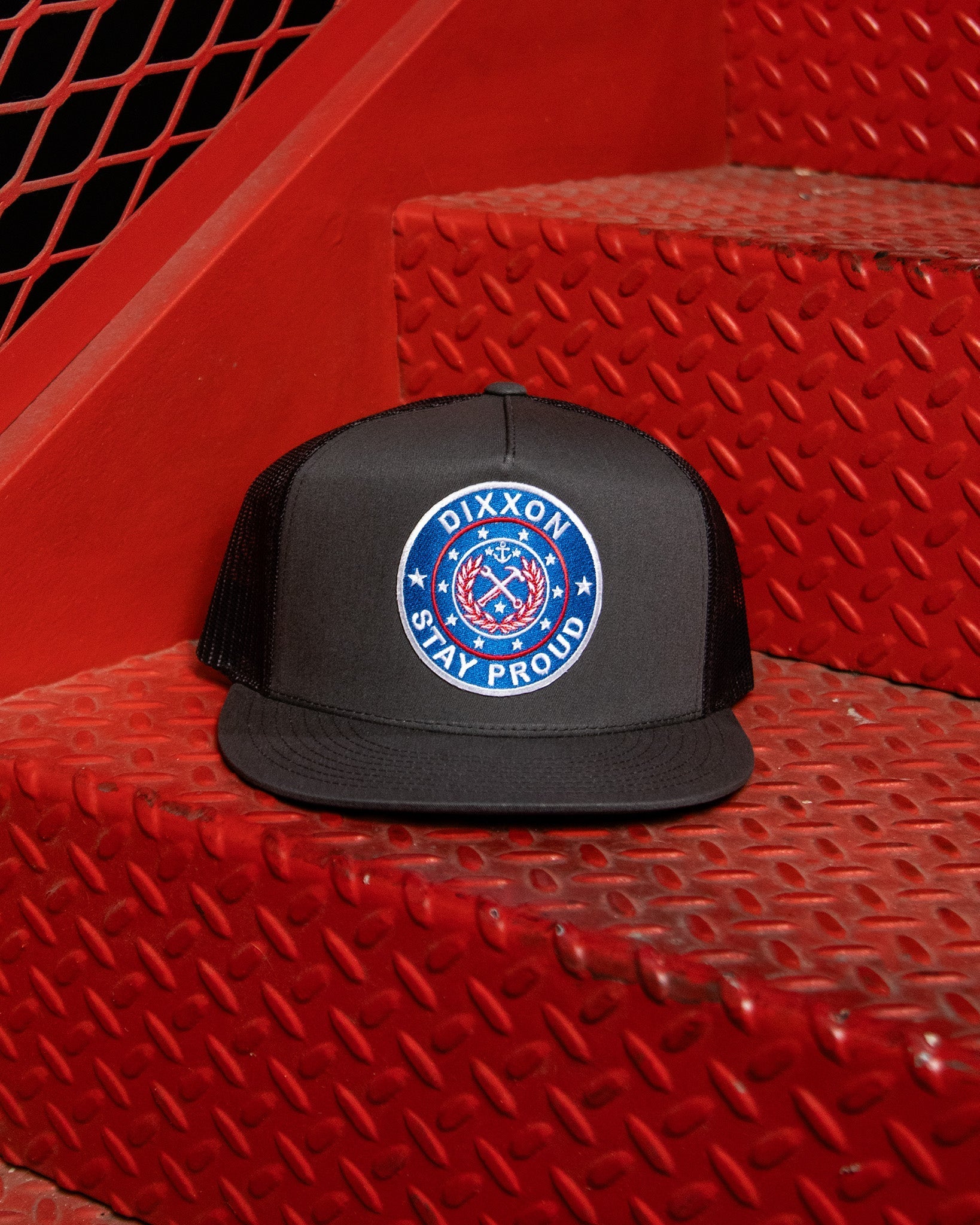 Stay Proud Flat Bill Trucker Snapback
