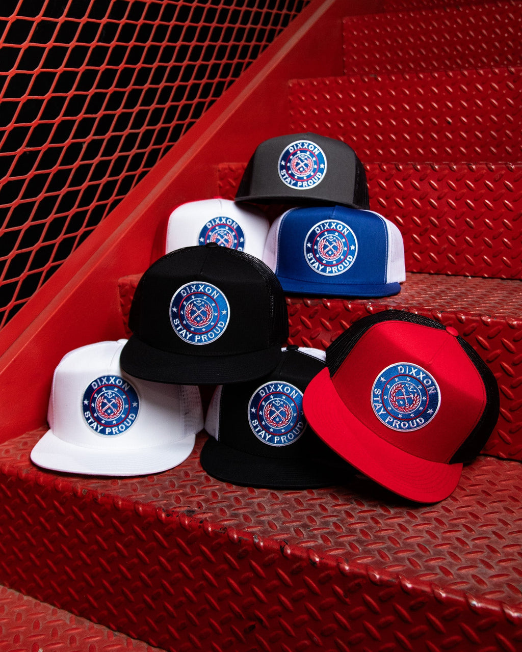 Stay Proud Flat Bill Trucker Snapback