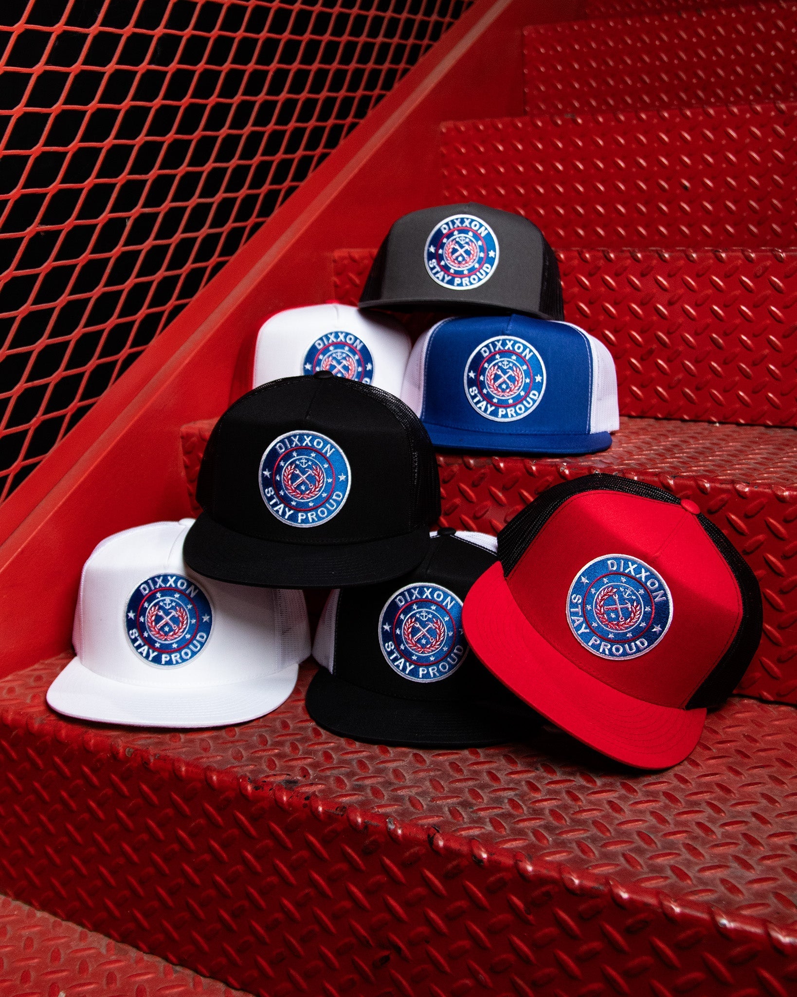 Stay Proud Flat Bill Trucker Snapback