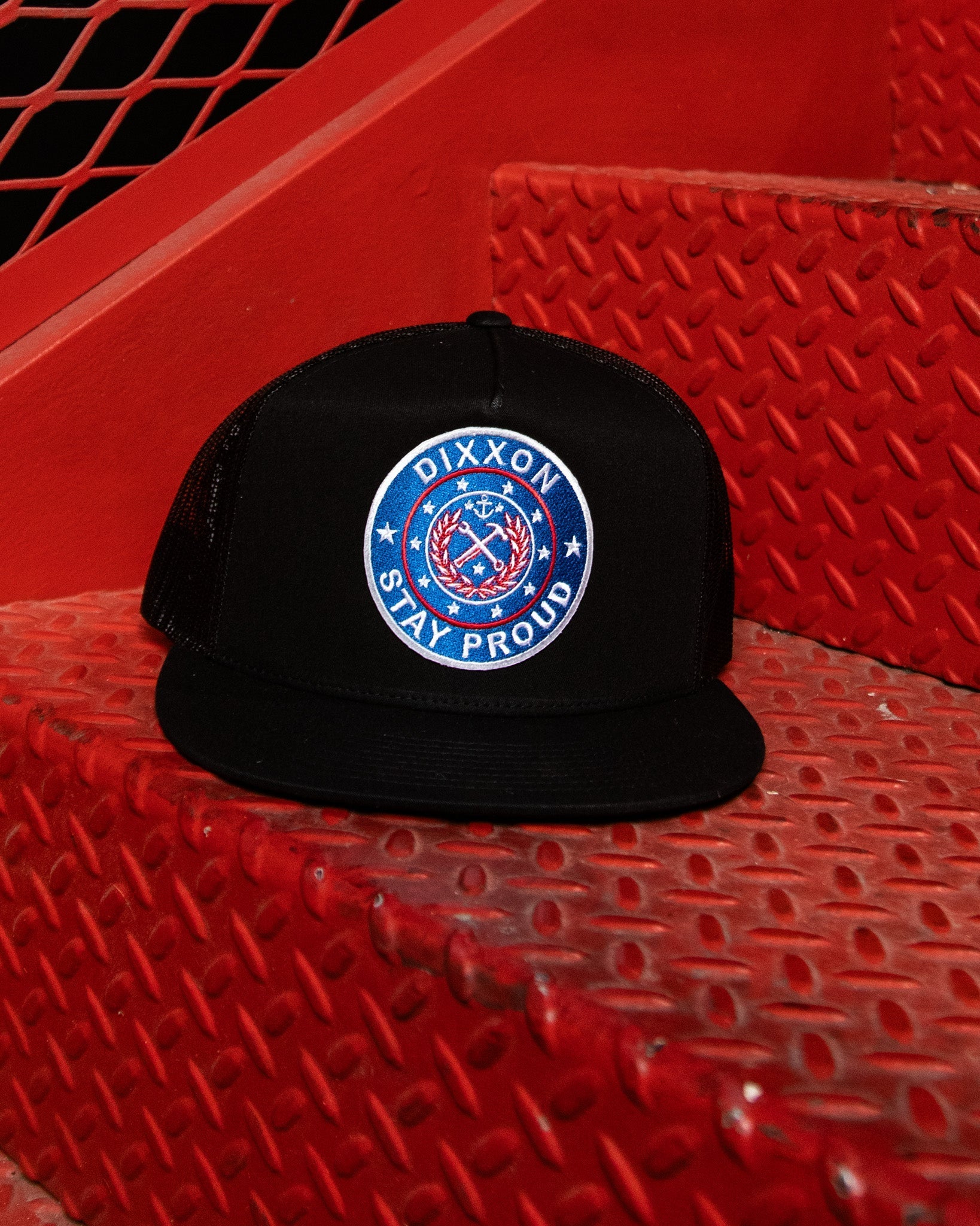 Stay Proud Flat Bill Trucker Snapback