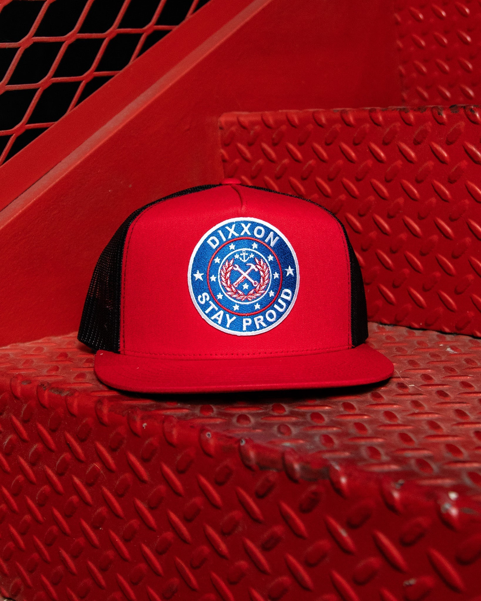 Stay Proud Flat Bill Trucker Snapback