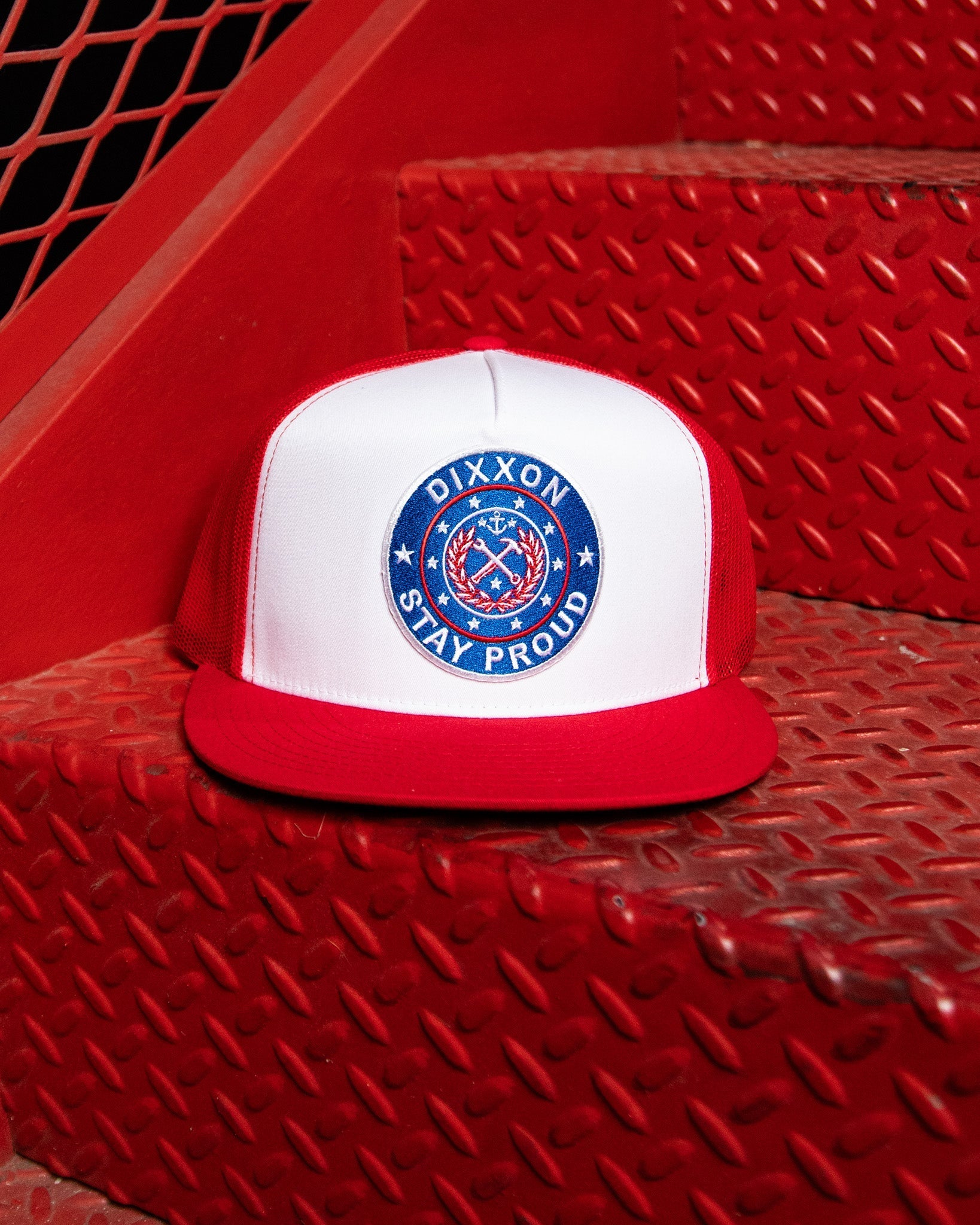 Stay Proud Flat Bill Trucker Snapback