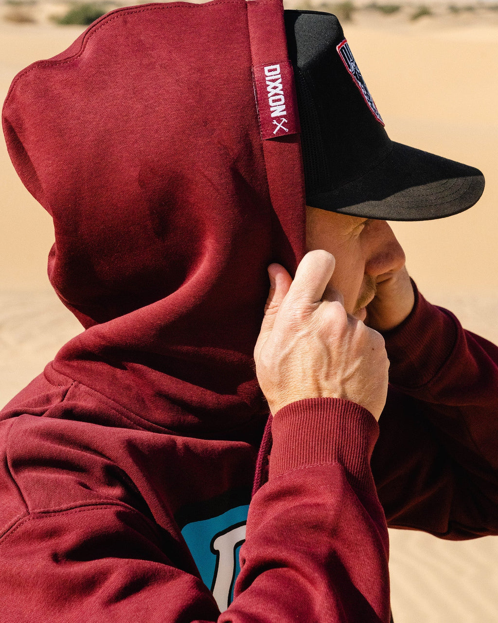 Steeze Pullover Hoodie - Maroon