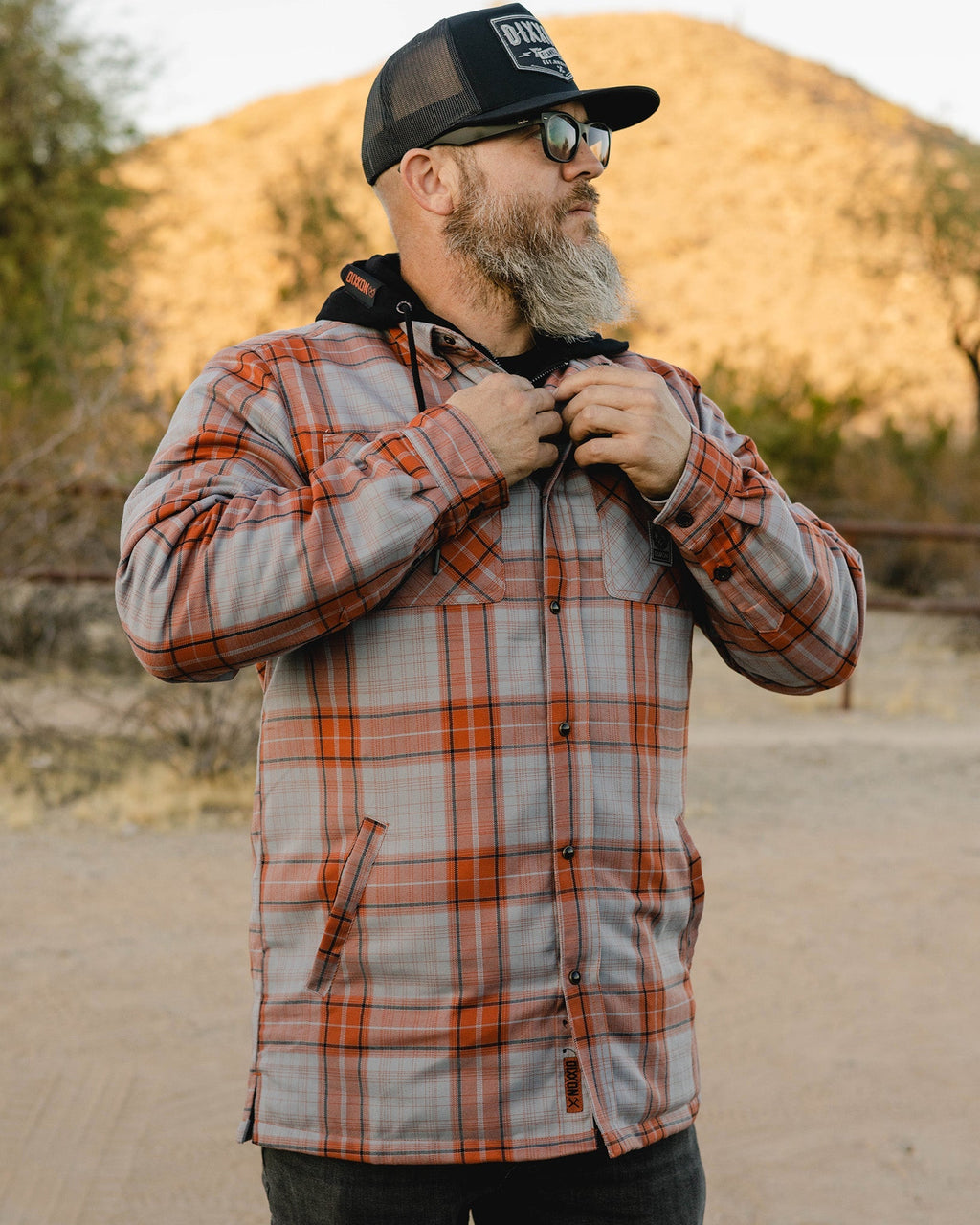 Superior Hooded Flannel Jacket