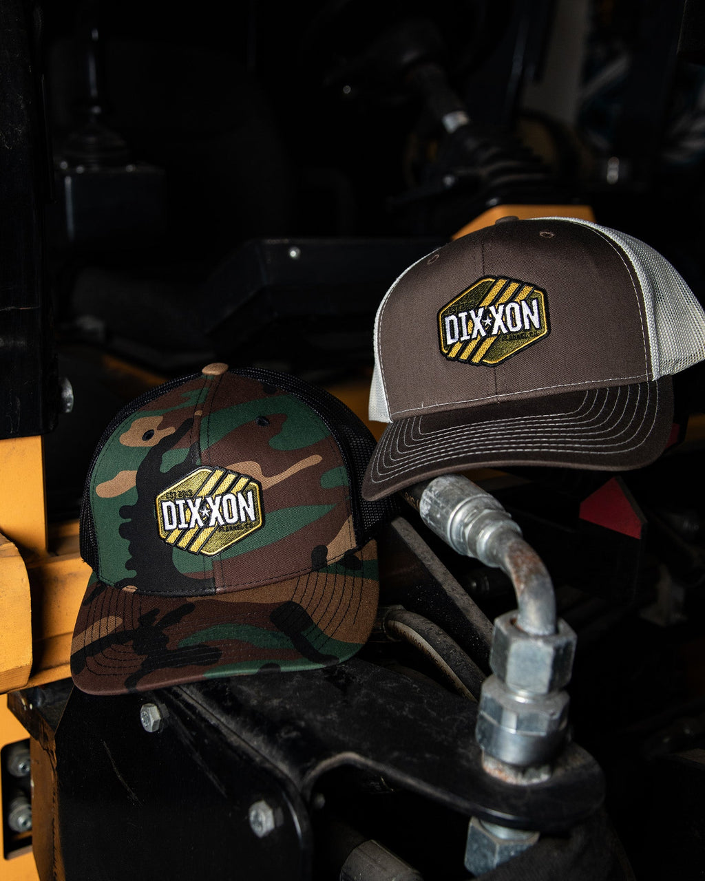 Tactical Stripes Curved Bill Trucker Snapback
